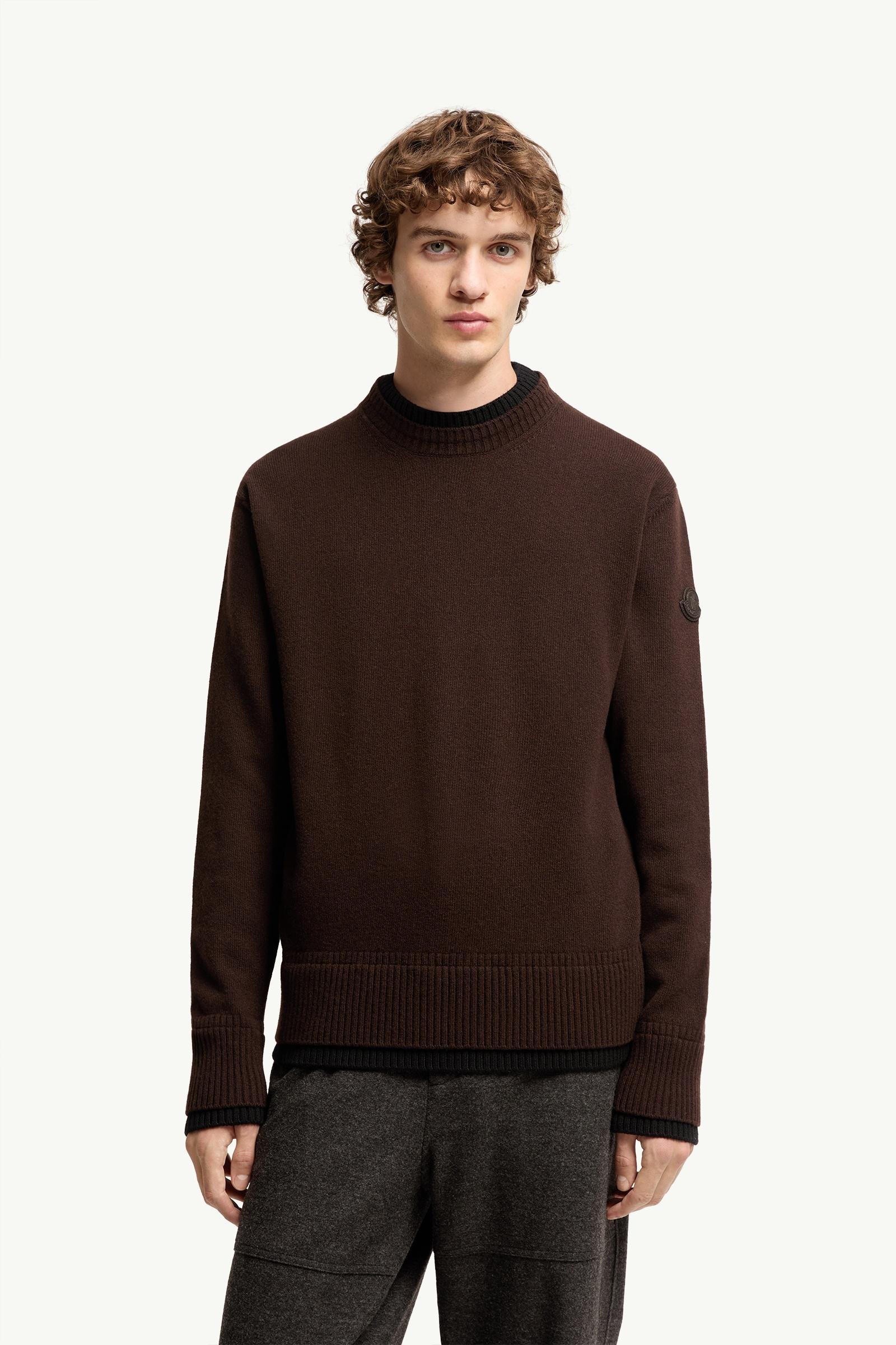 Leather Logo Wool & Cashmere Blend Jumper - 图片 4