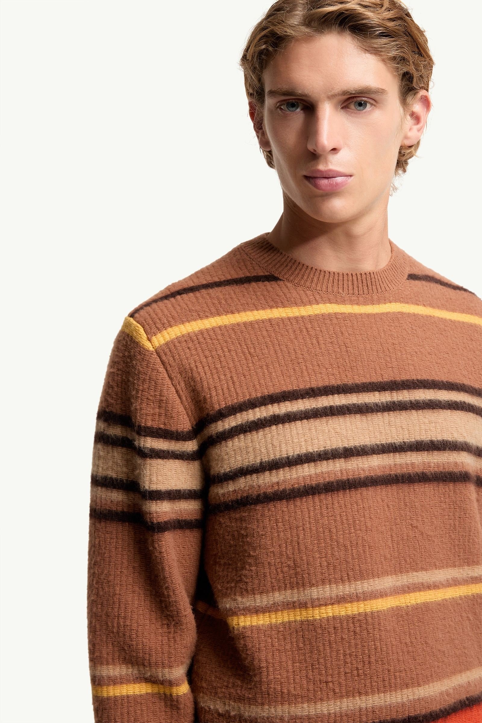 Striped Wool Jumper - 图片 6