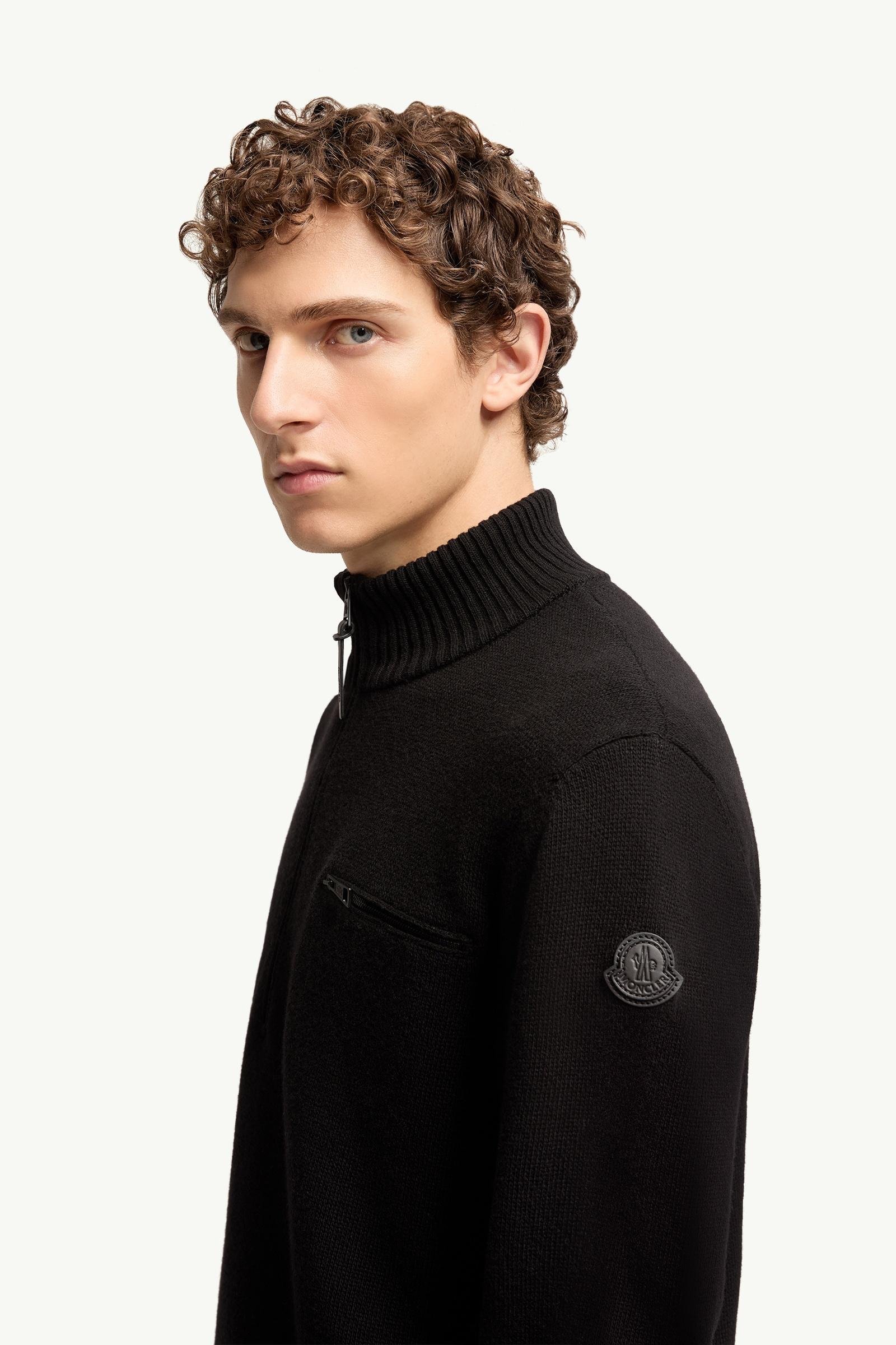 Alternative view of Wool & Cashmere Blend Polo Neck Jumper