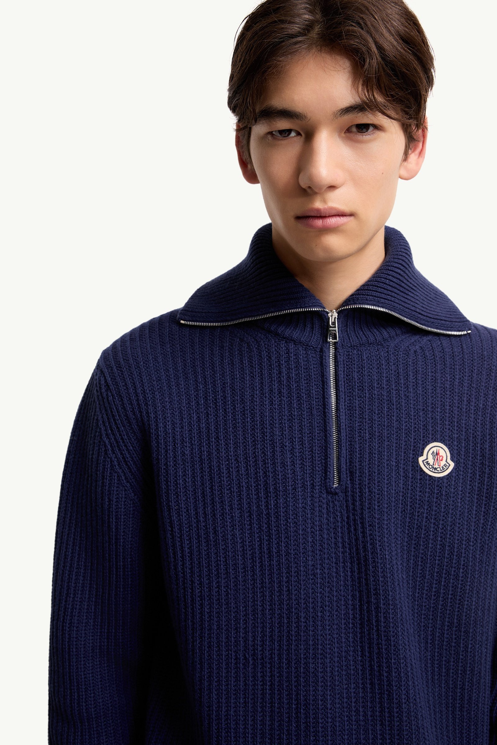 Logo Rib Wool Turtleneck - 图片 6