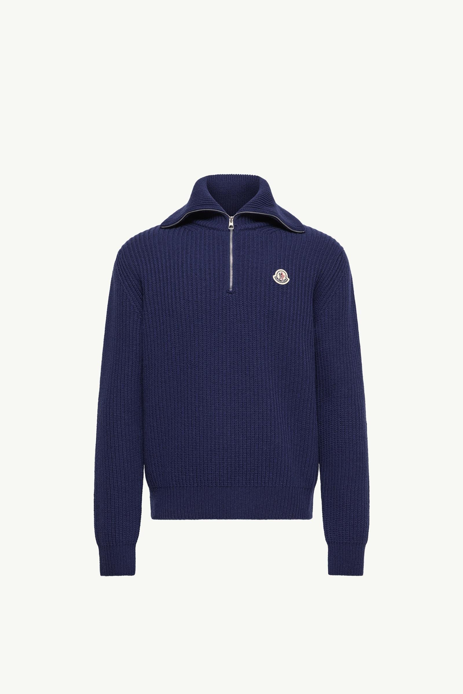 Logo Rib Wool Turtleneck - 图片 3