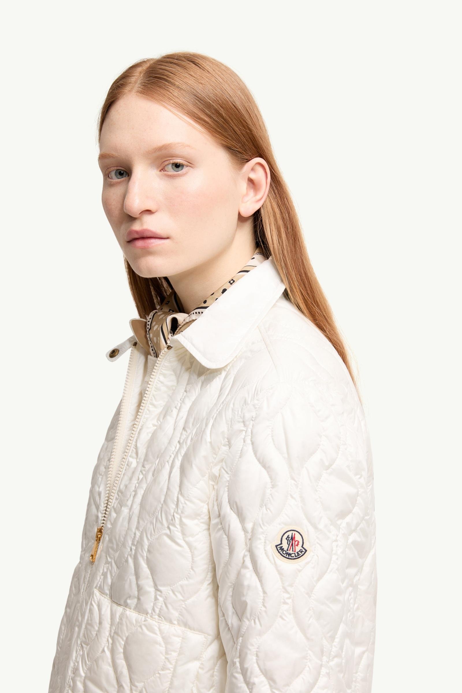 Balette Geometric Quilted Mid-Length Down Jacket - 图片 2