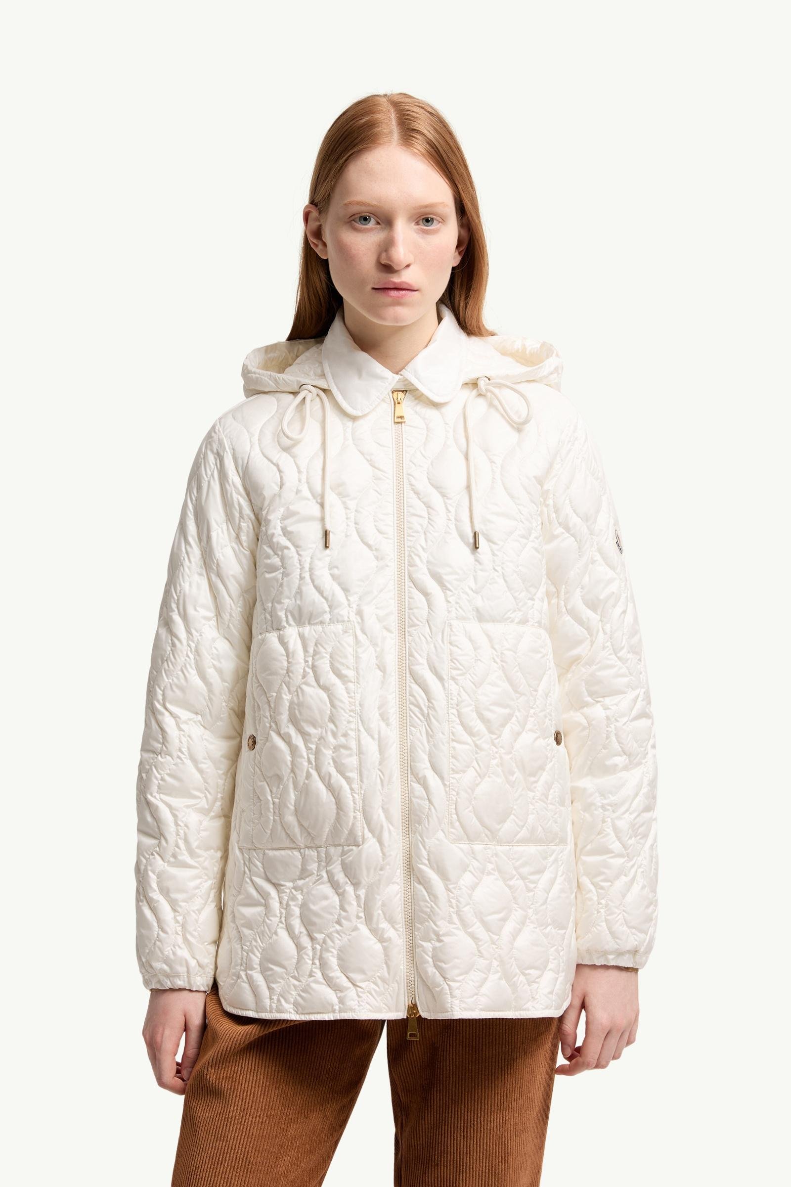 Balette Geometric Quilted Mid-Length Down Jacket - 图片 4