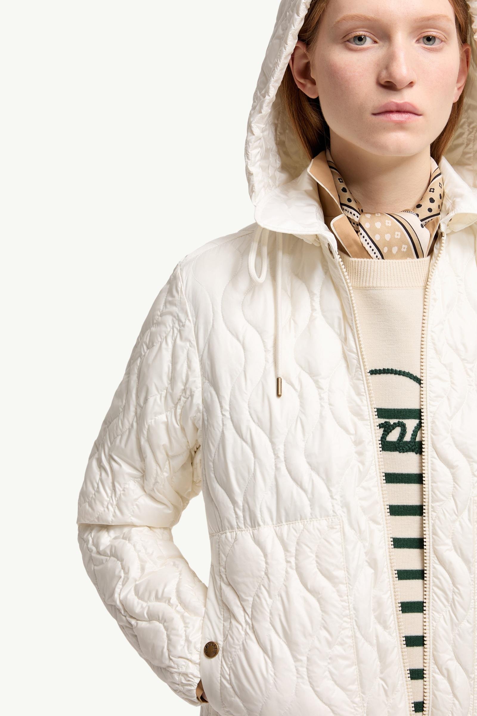 Balette Geometric Quilted Mid-Length Down Jacket - 图片 6