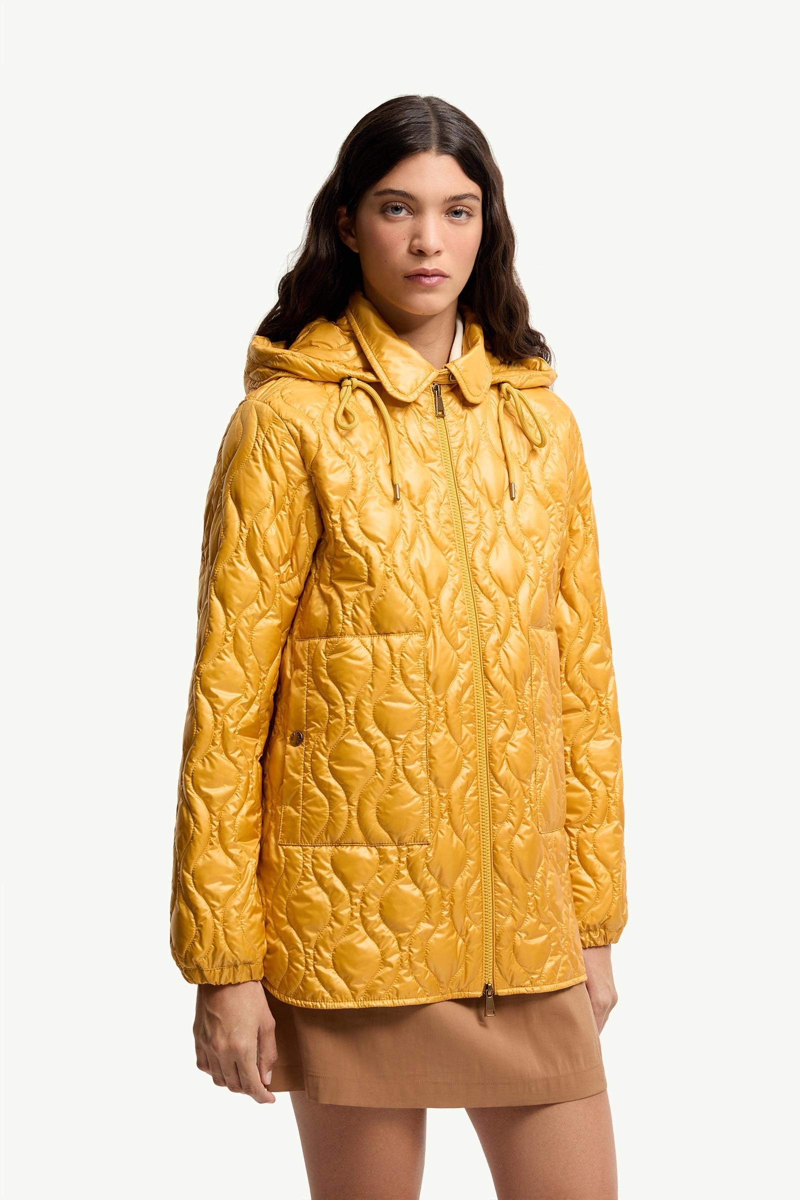 Balette Geometric Quilted Mid-Length Down Jacket - 图片 4