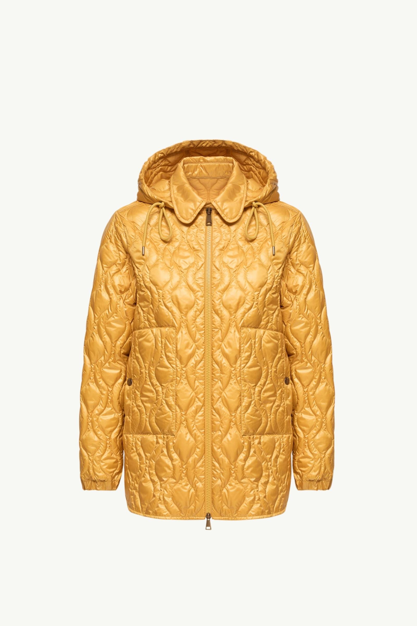 Balette Geometric Quilted Mid-Length Down Jacket - 图片 3