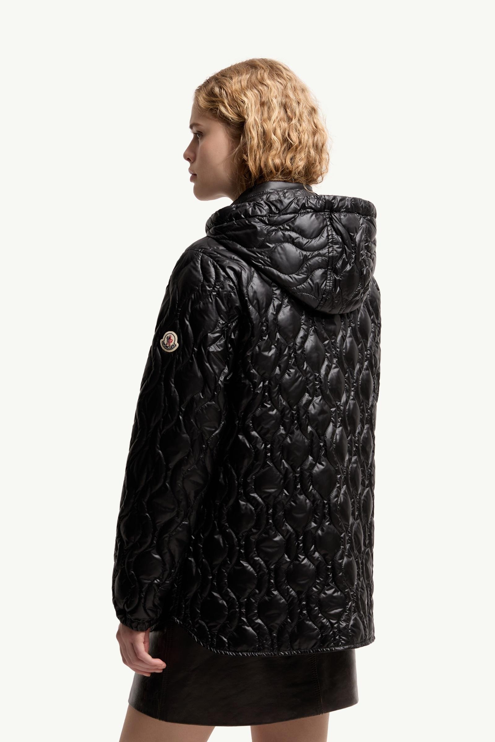 Balette Geometric Quilted Mid-Length Down Jacket - 图片 5