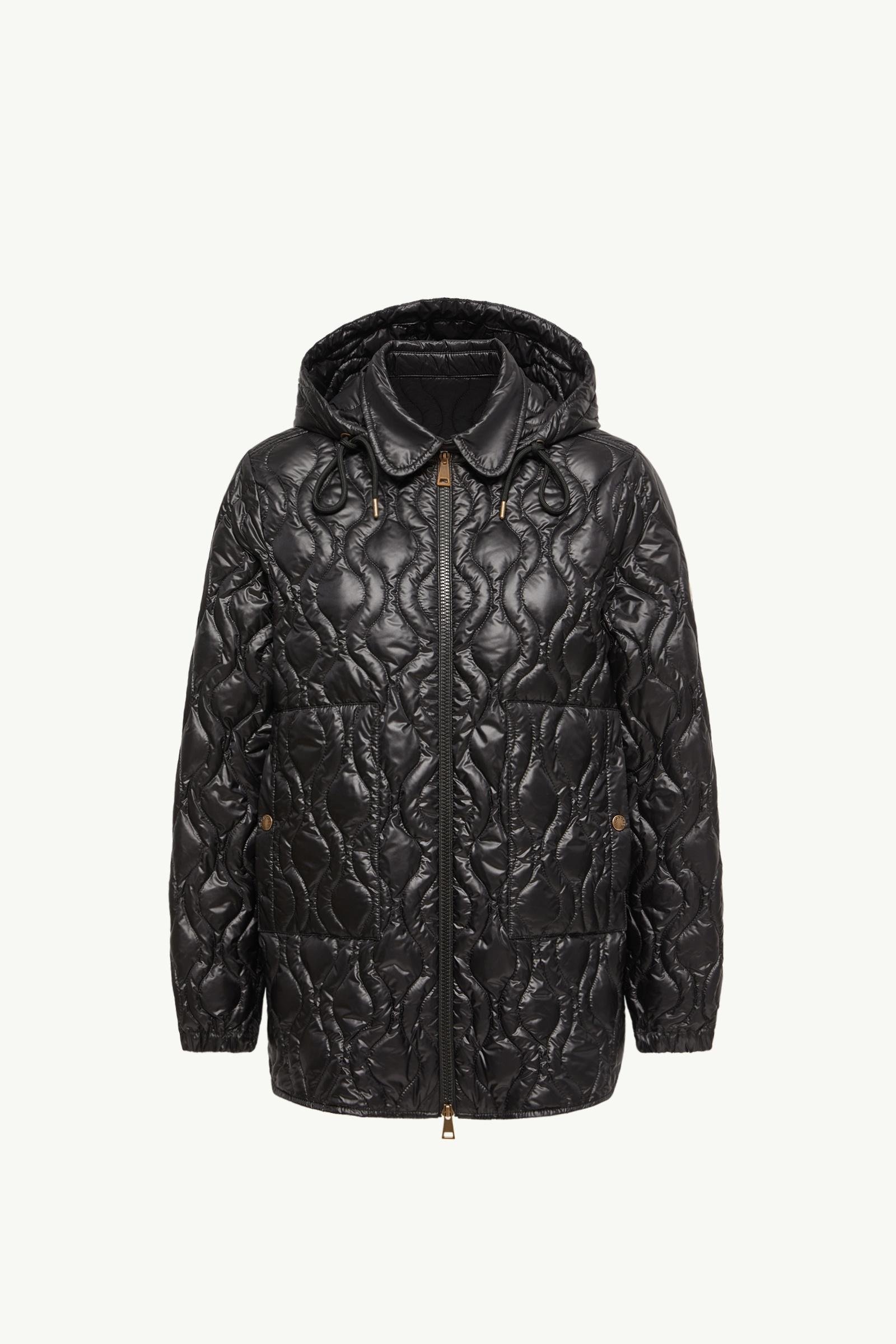 Balette Geometric Quilted Mid-Length Down Jacket - 图片 3