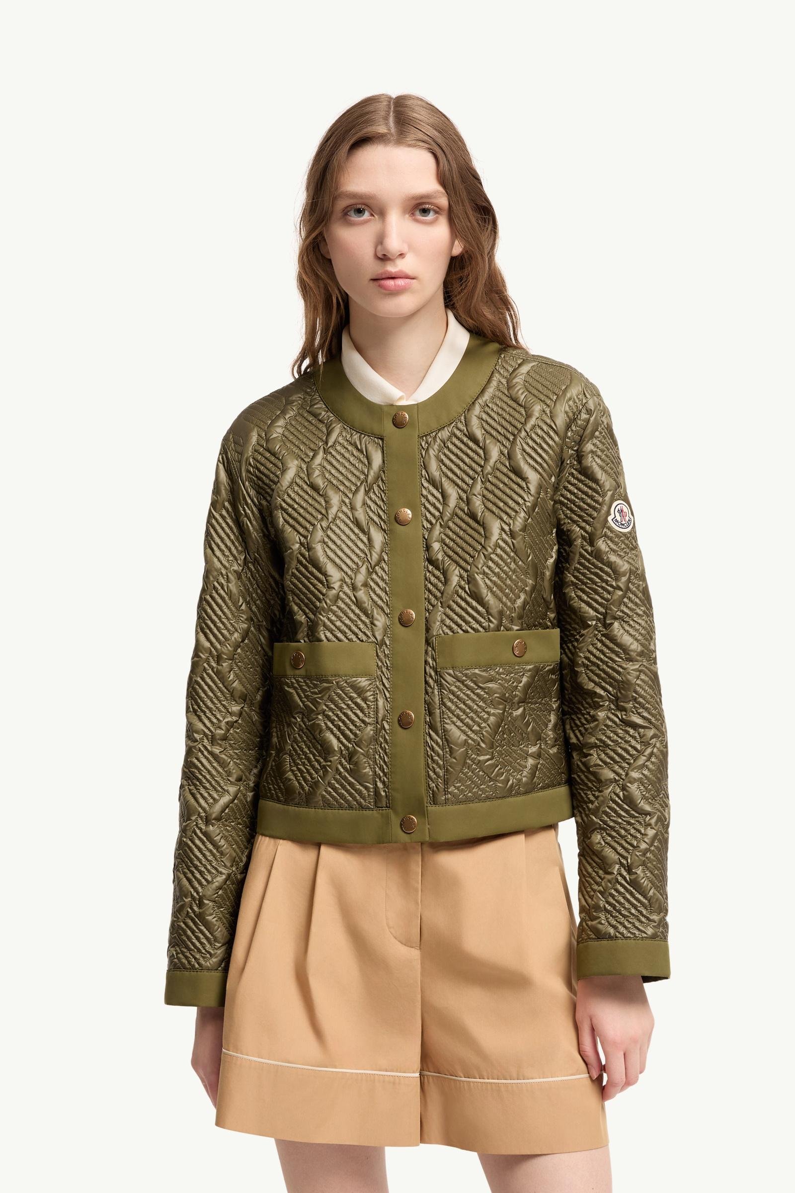 Libellule Geometric Quilted Short Down Jacket - 图片 4