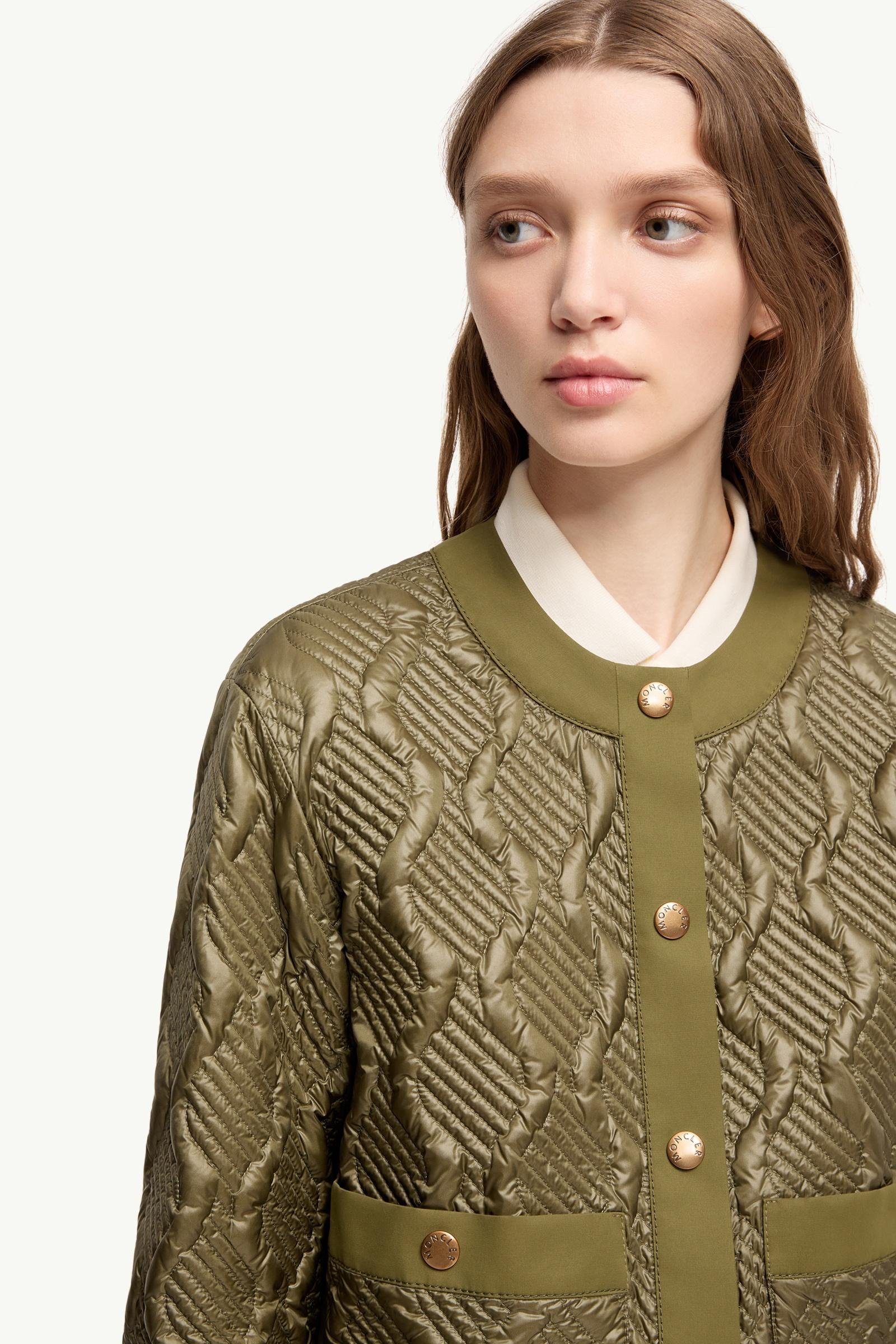 Libellule Geometric Quilted Short Down Jacket - 图片 6