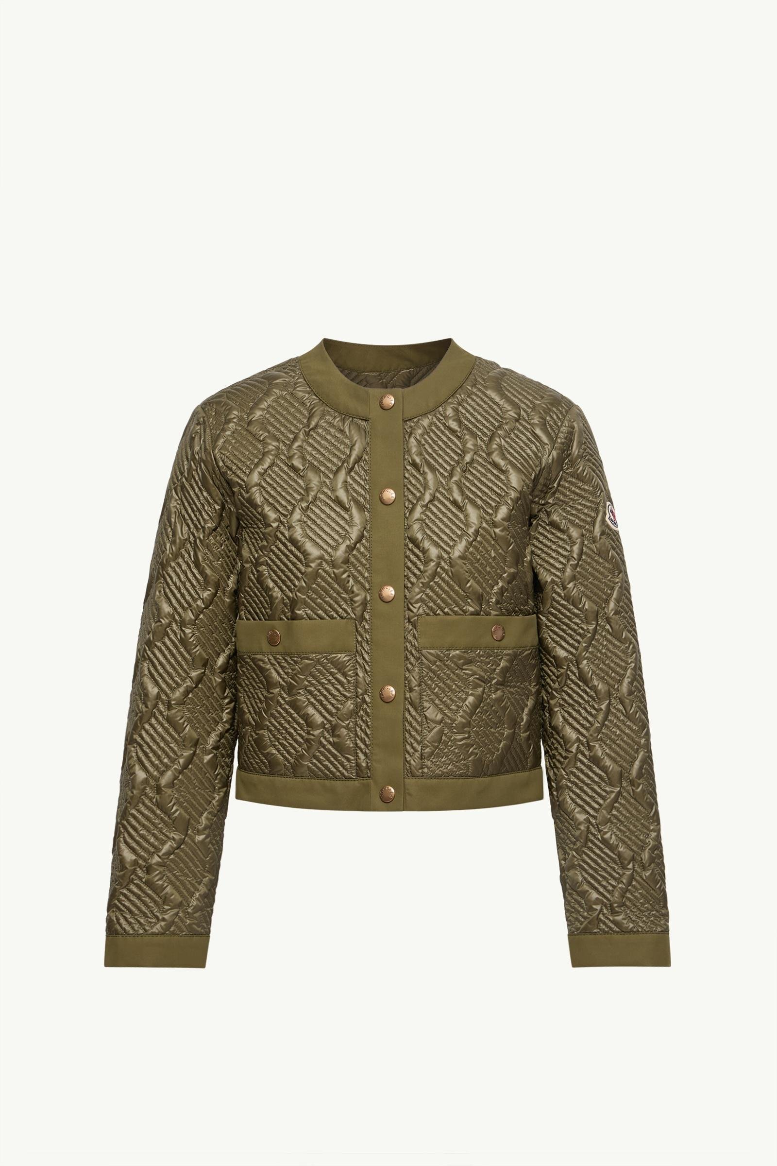 Libellule Geometric Quilted Short Down Jacket - 图片 3