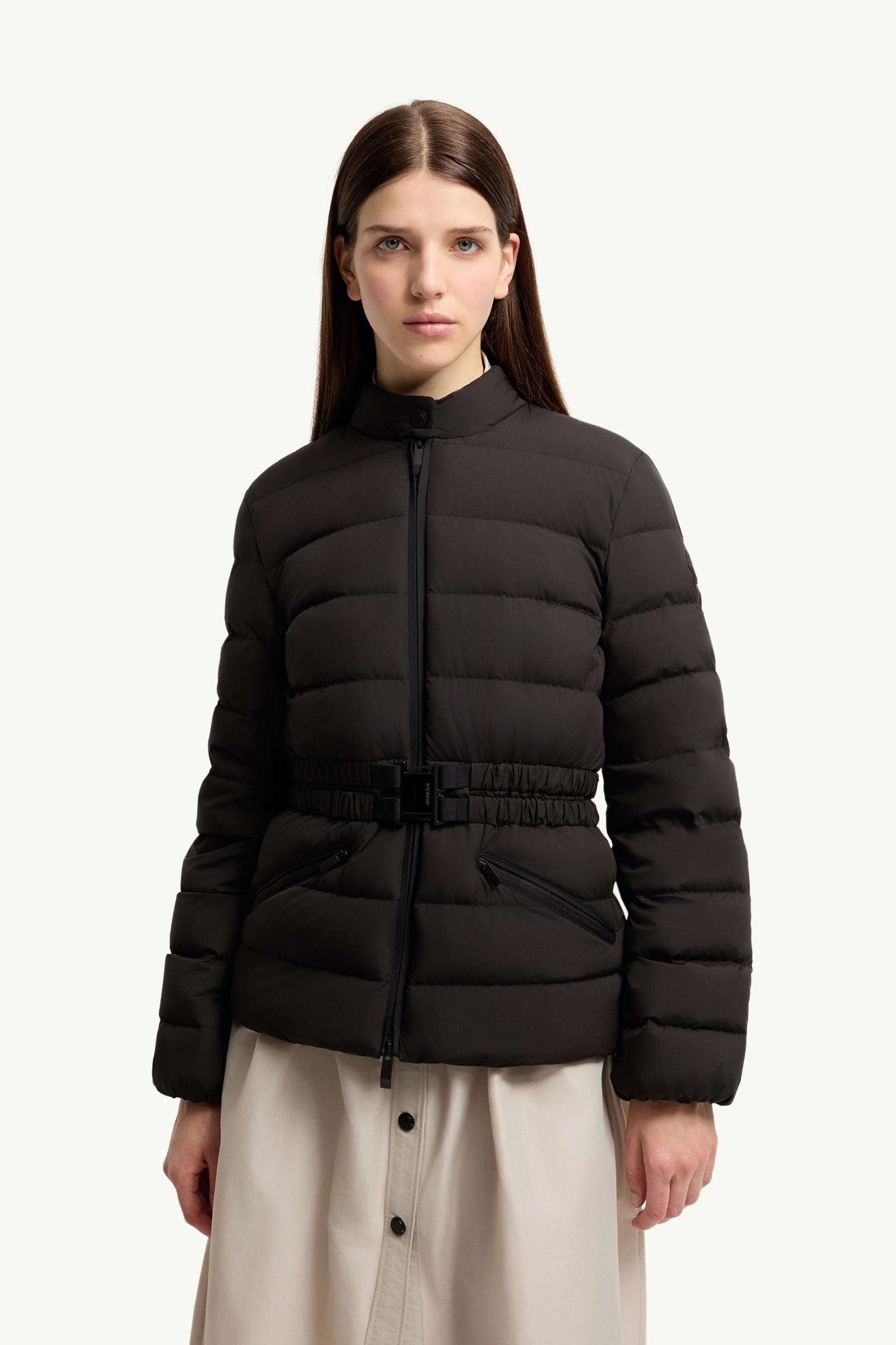 Esthetique Belted Short Down Jacket - 图片 4
