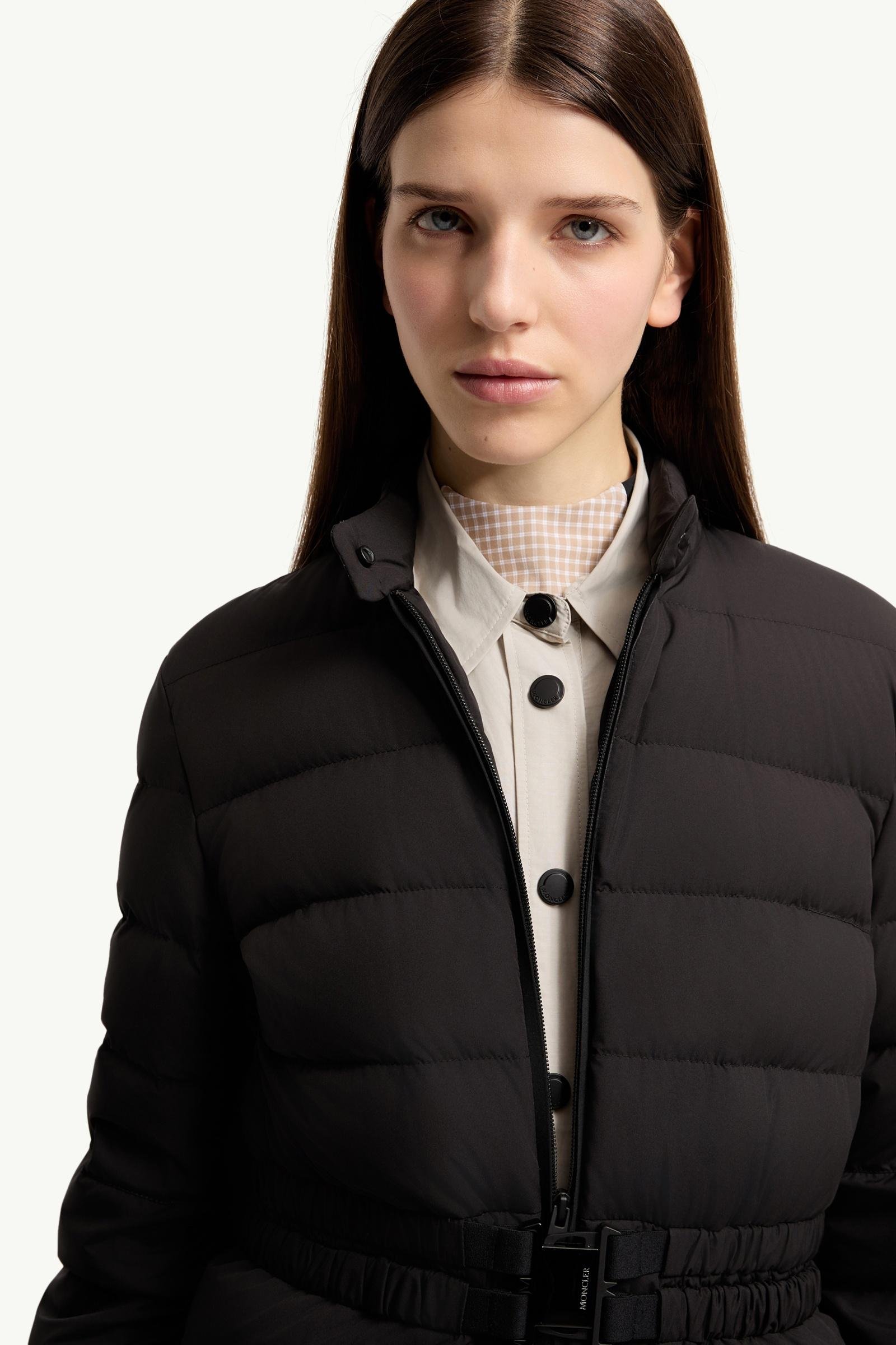 Esthetique Belted Short Down Jacket - 图片 6