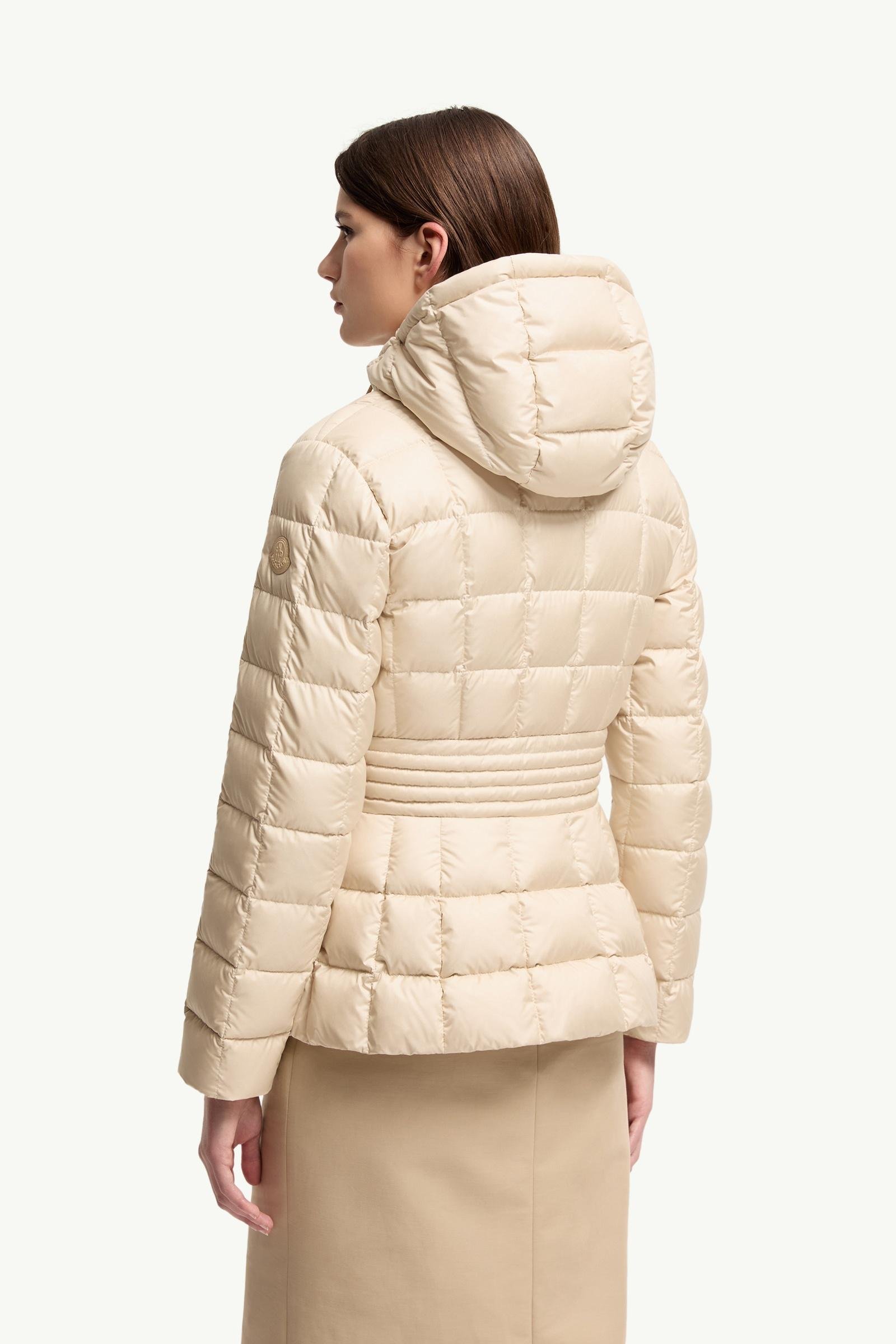 Engoulevent Square Quilted Hooded Short Down Jacket - 图片 5