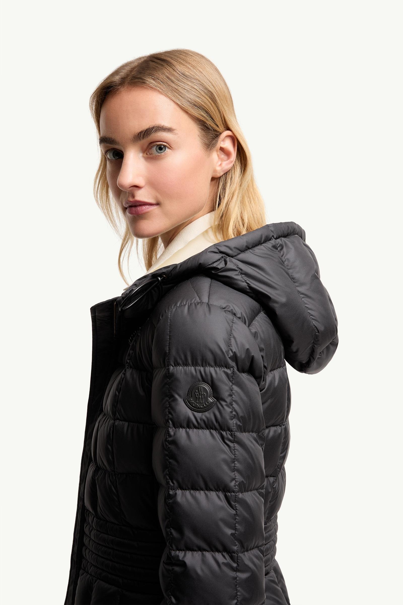 Engoulevent Square Quilted Hooded Short Down Jacket - 图片 2