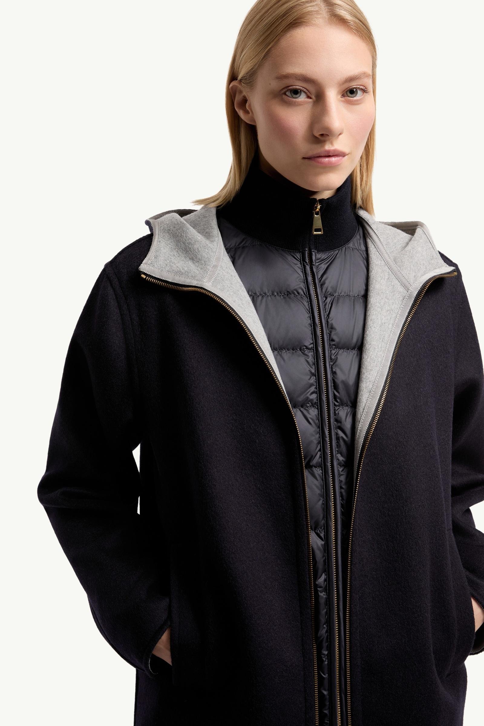 Hemiptere 3-in-1 Hooded Wool & Cashmere Down Jacket - 图片 8