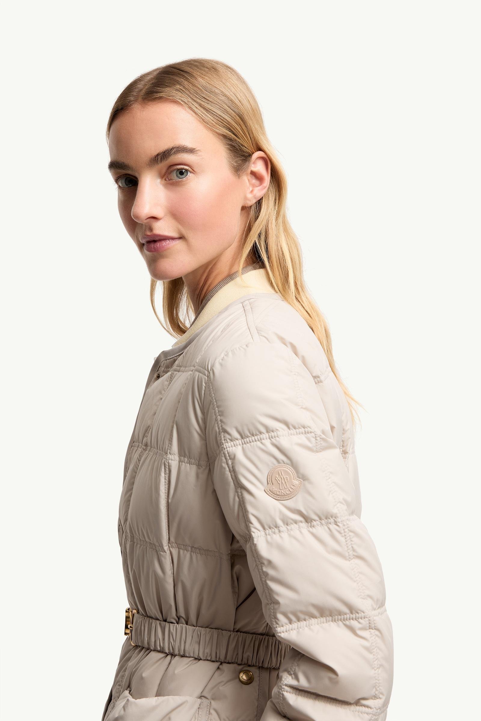 Cygnes Belted Short Down Jacket - 图片 2