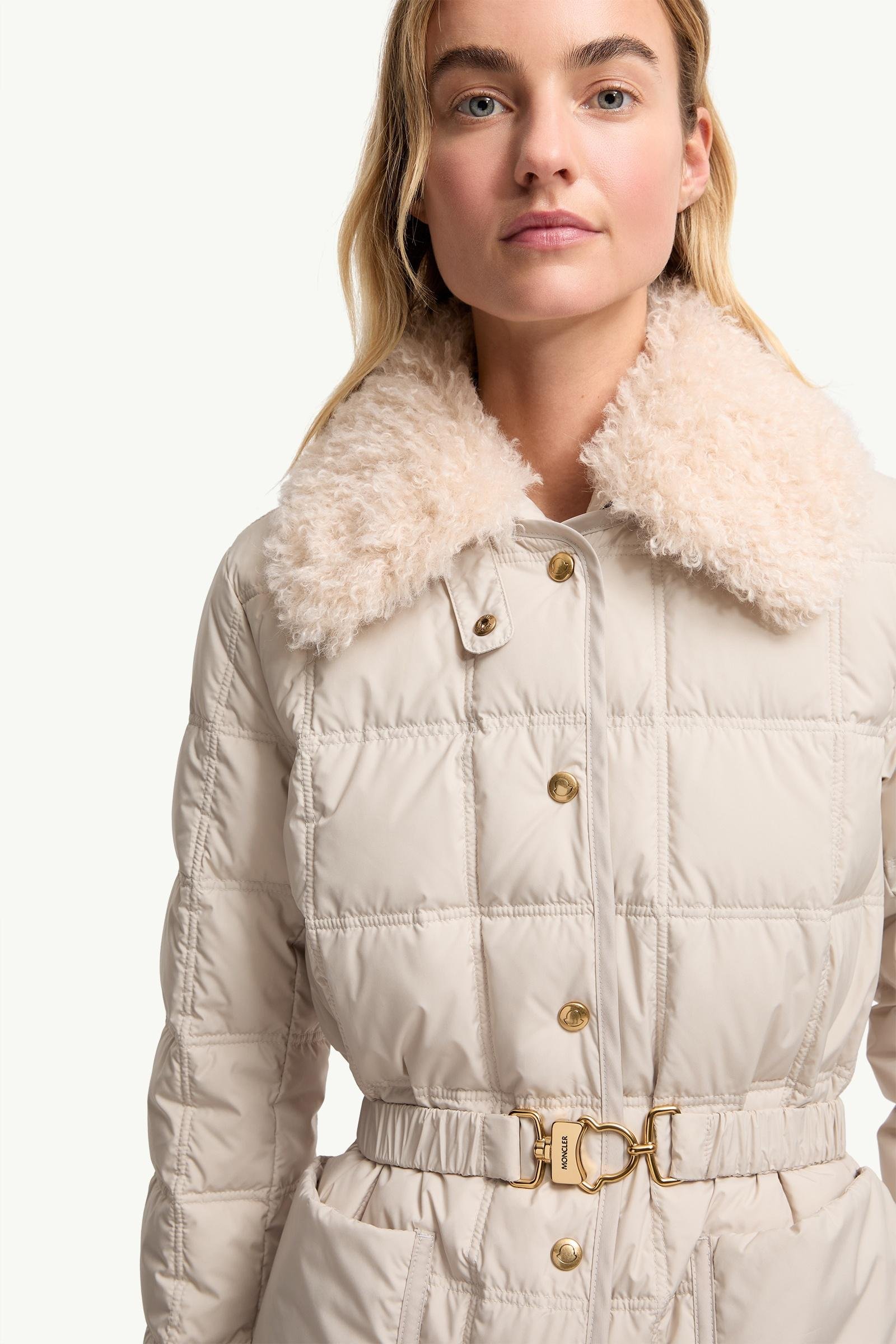 Cygnes Belted Short Down Jacket - 图片 7
