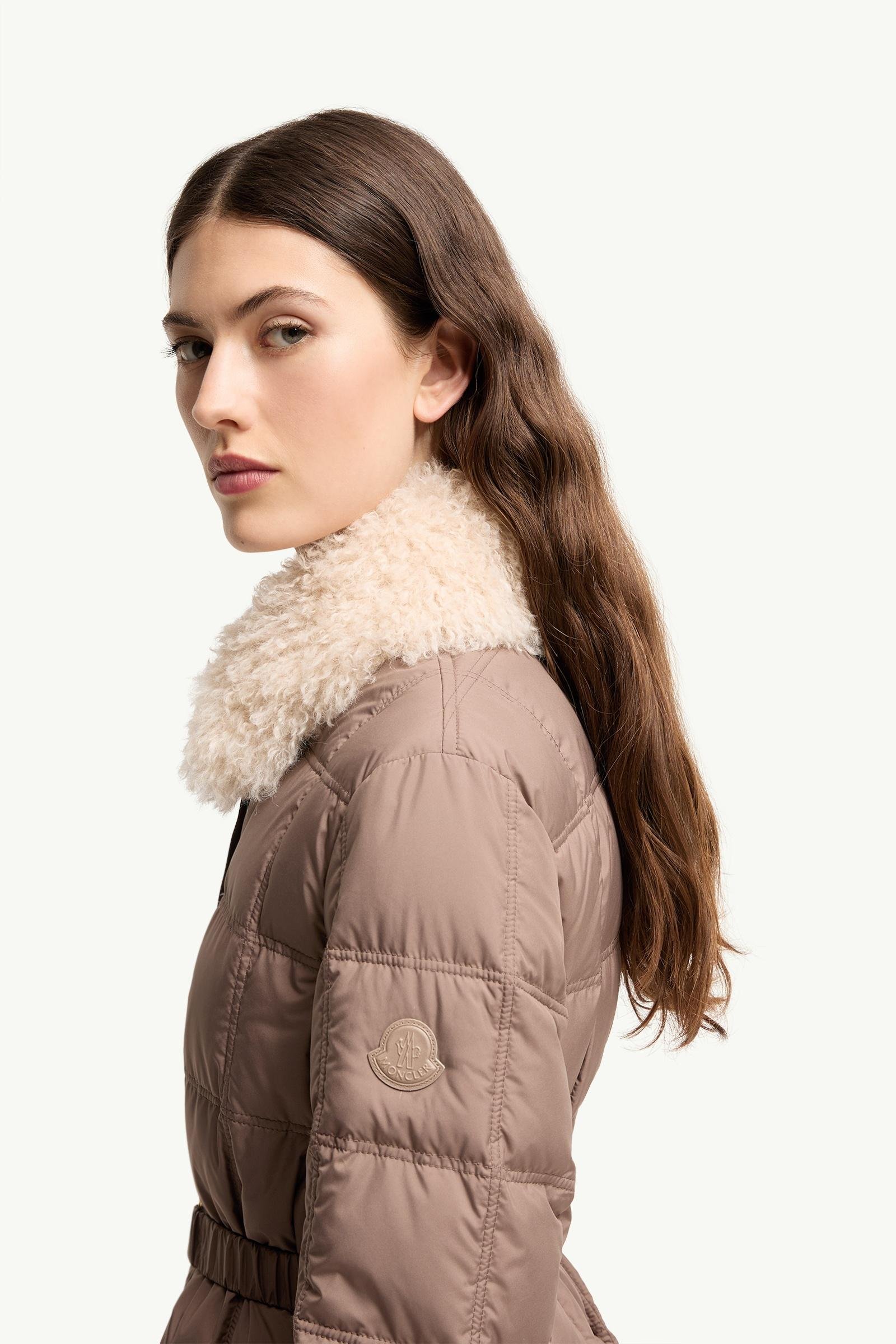Cygnes Belted Short Down Jacket - 图片 2