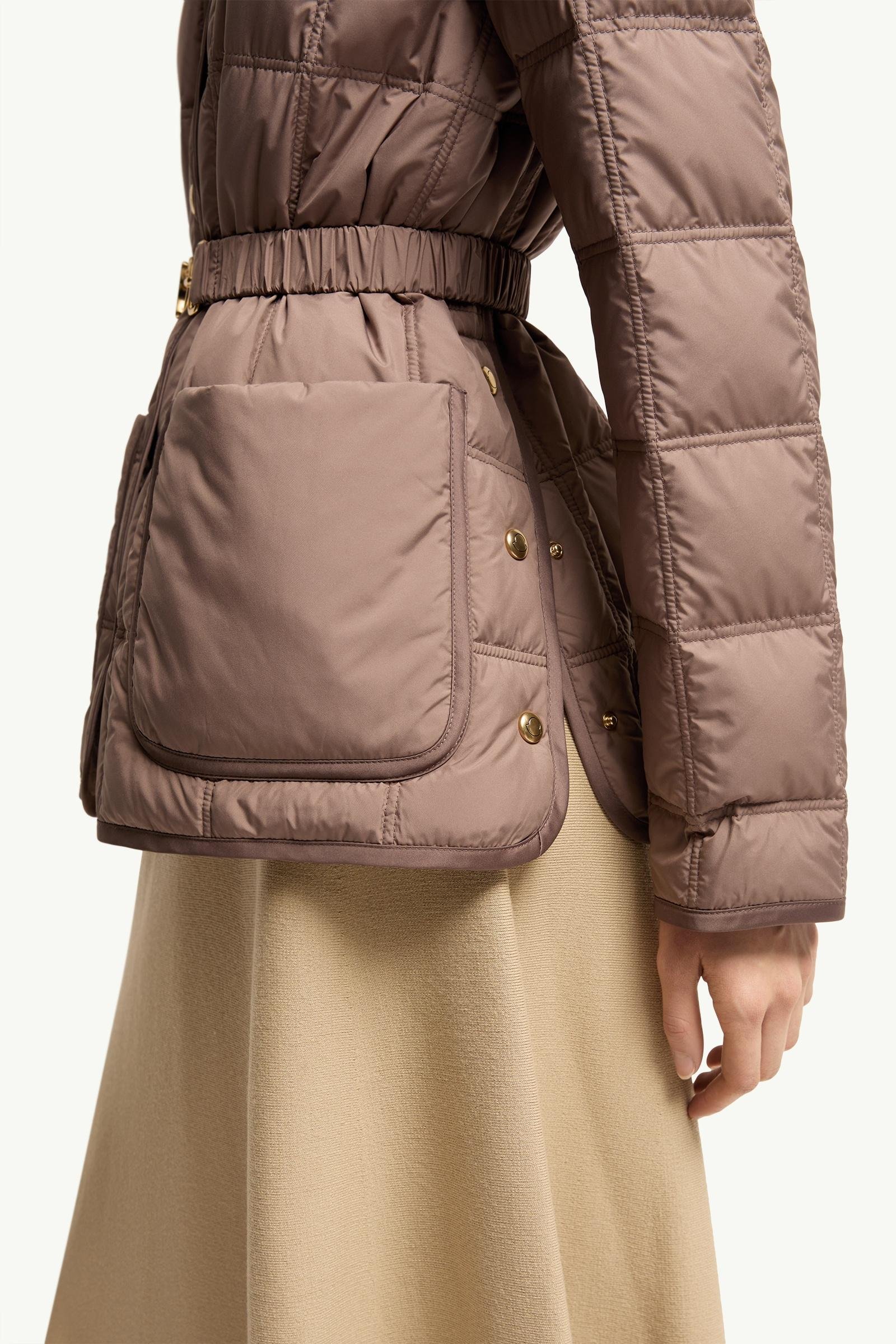 Cygnes Belted Short Down Jacket - 图片 6