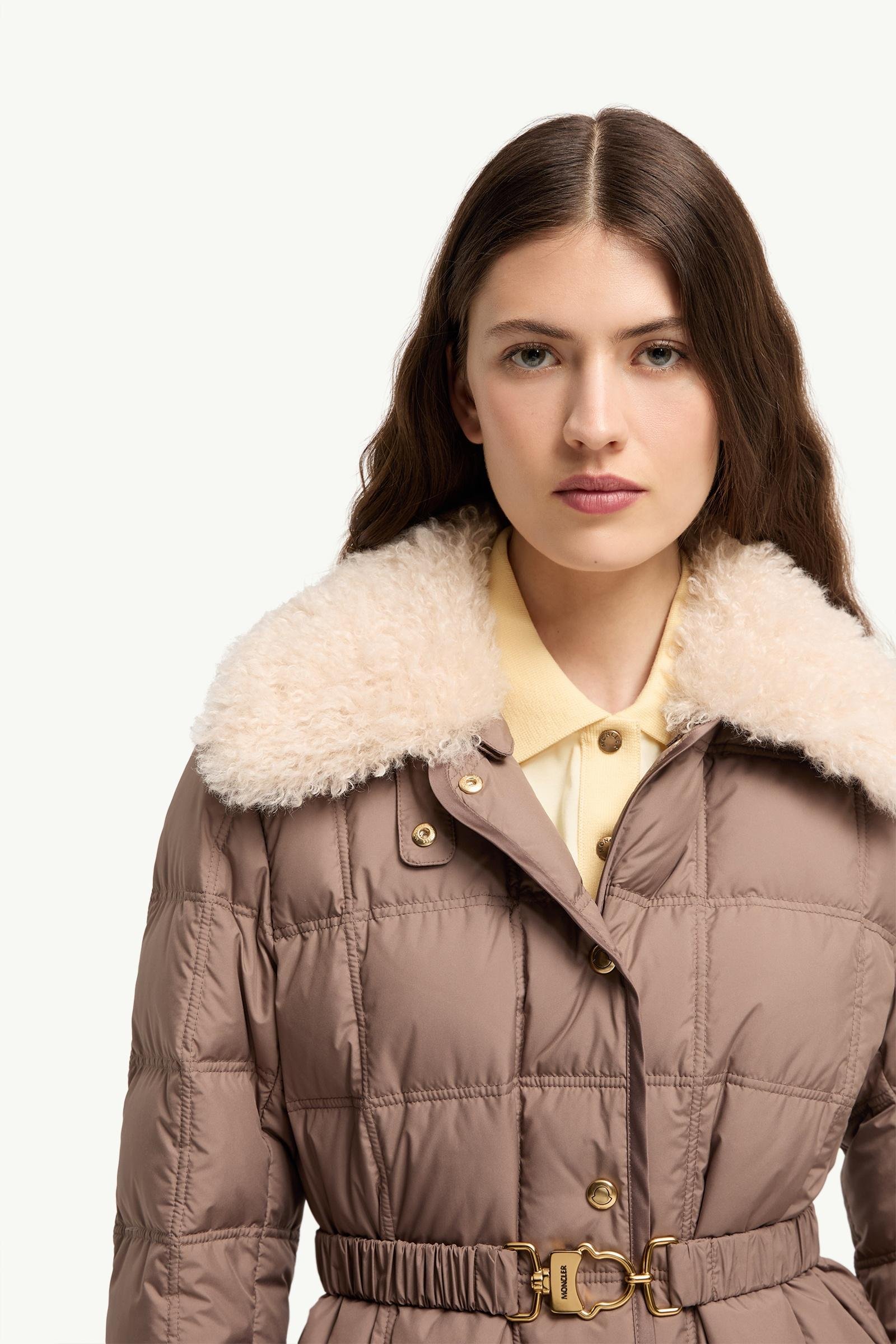 Cygnes Belted Short Down Jacket - 图片 7