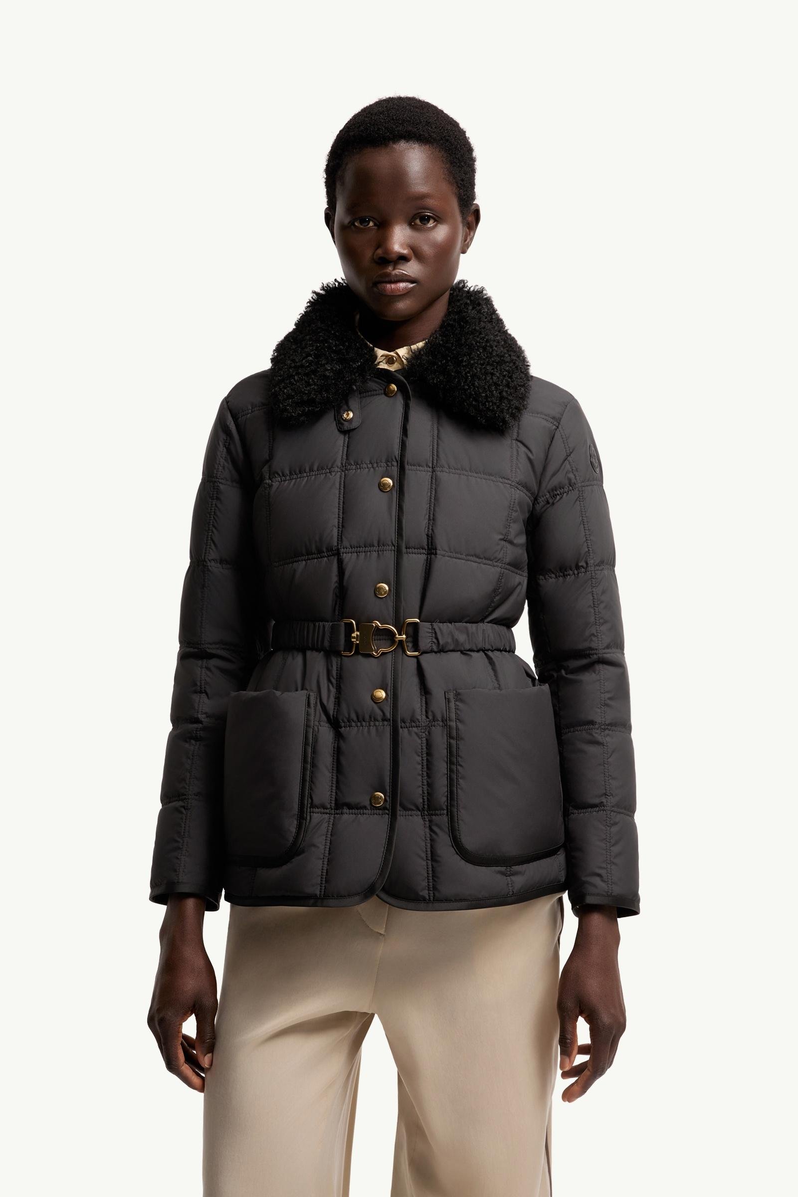 Cygnes Belted Short Down Jacket - 图片 4