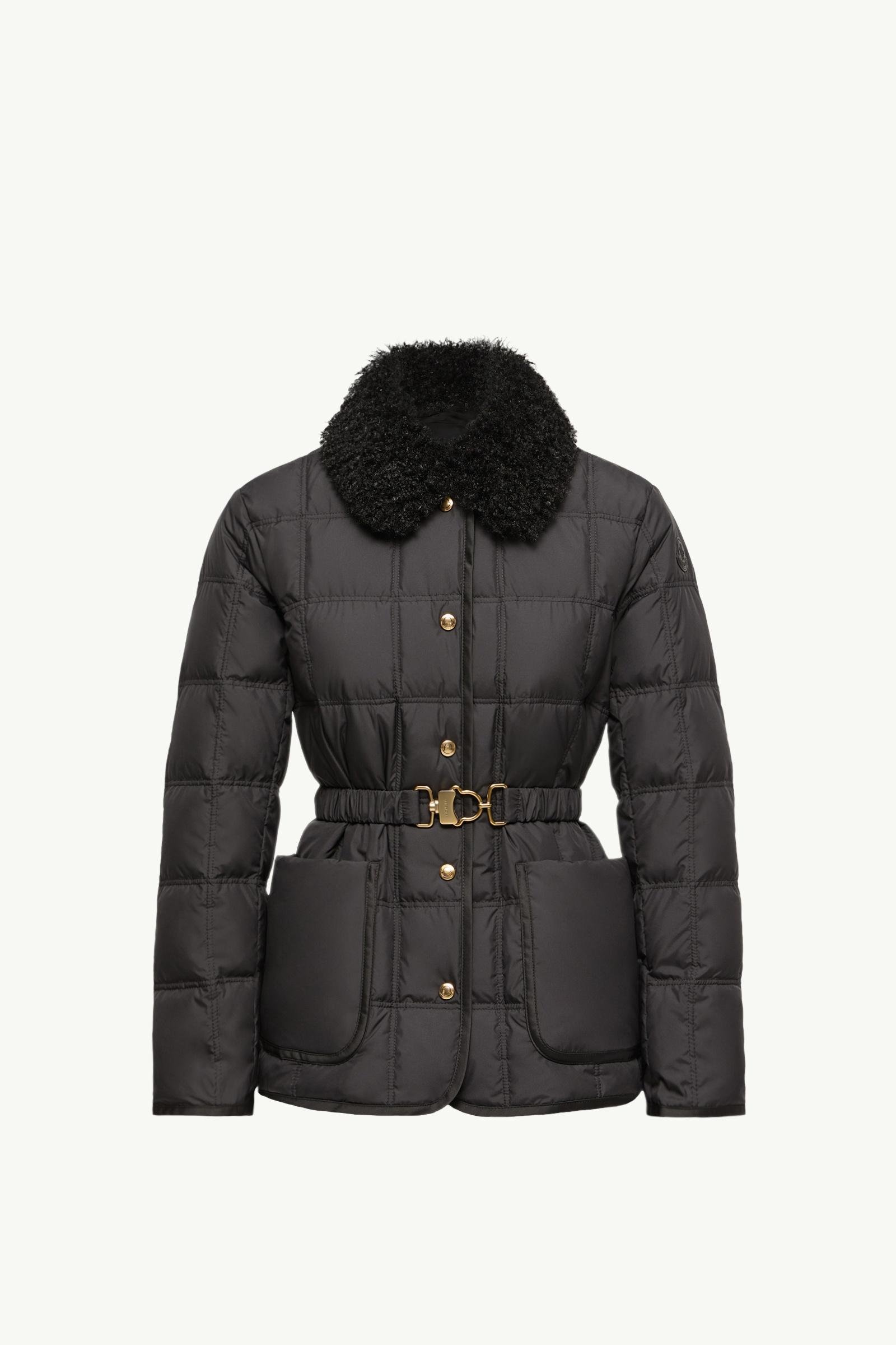 Cygnes Belted Short Down Jacket - 图片 3