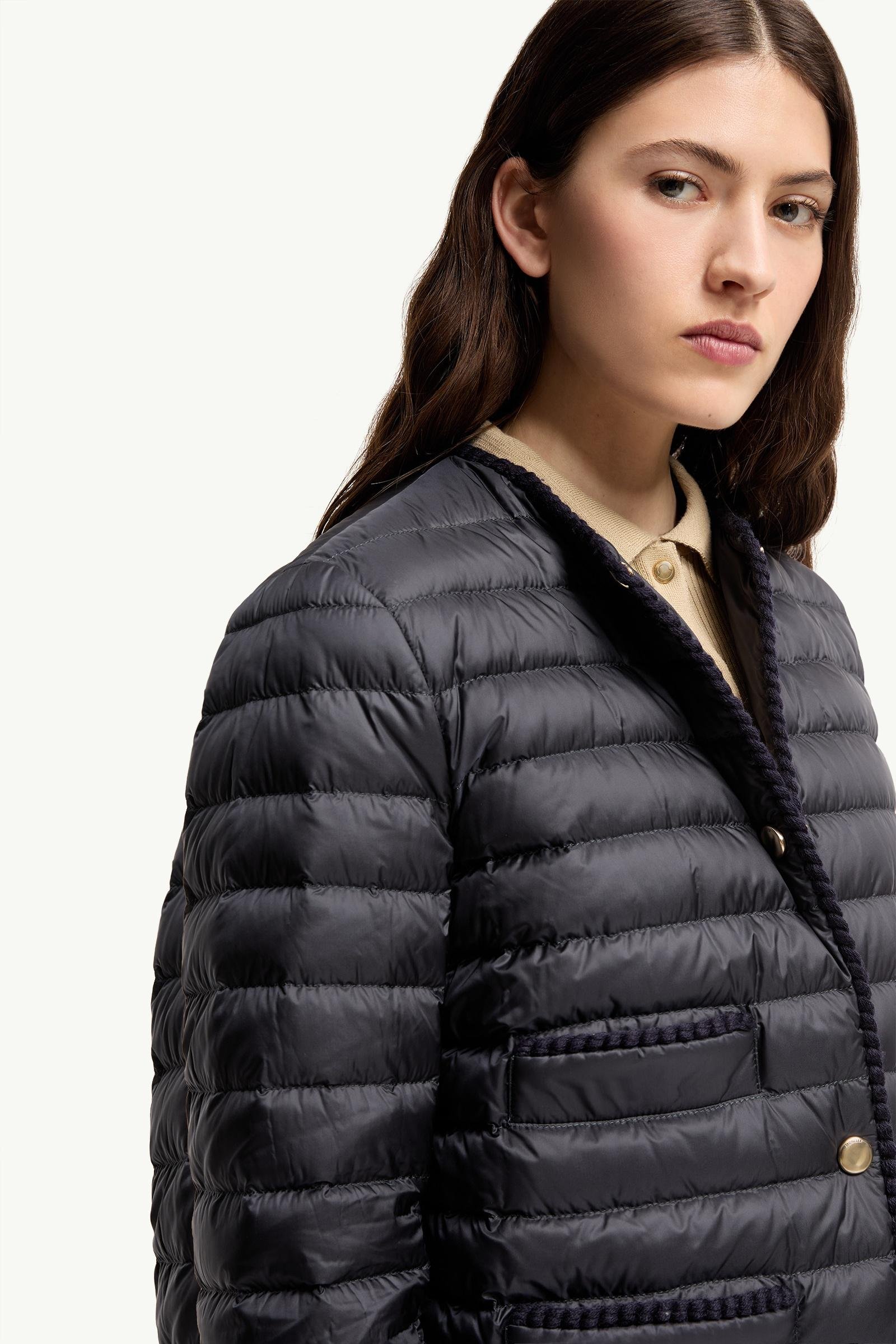 Circaete Braided Trim Short Down Jacket - 图片 6