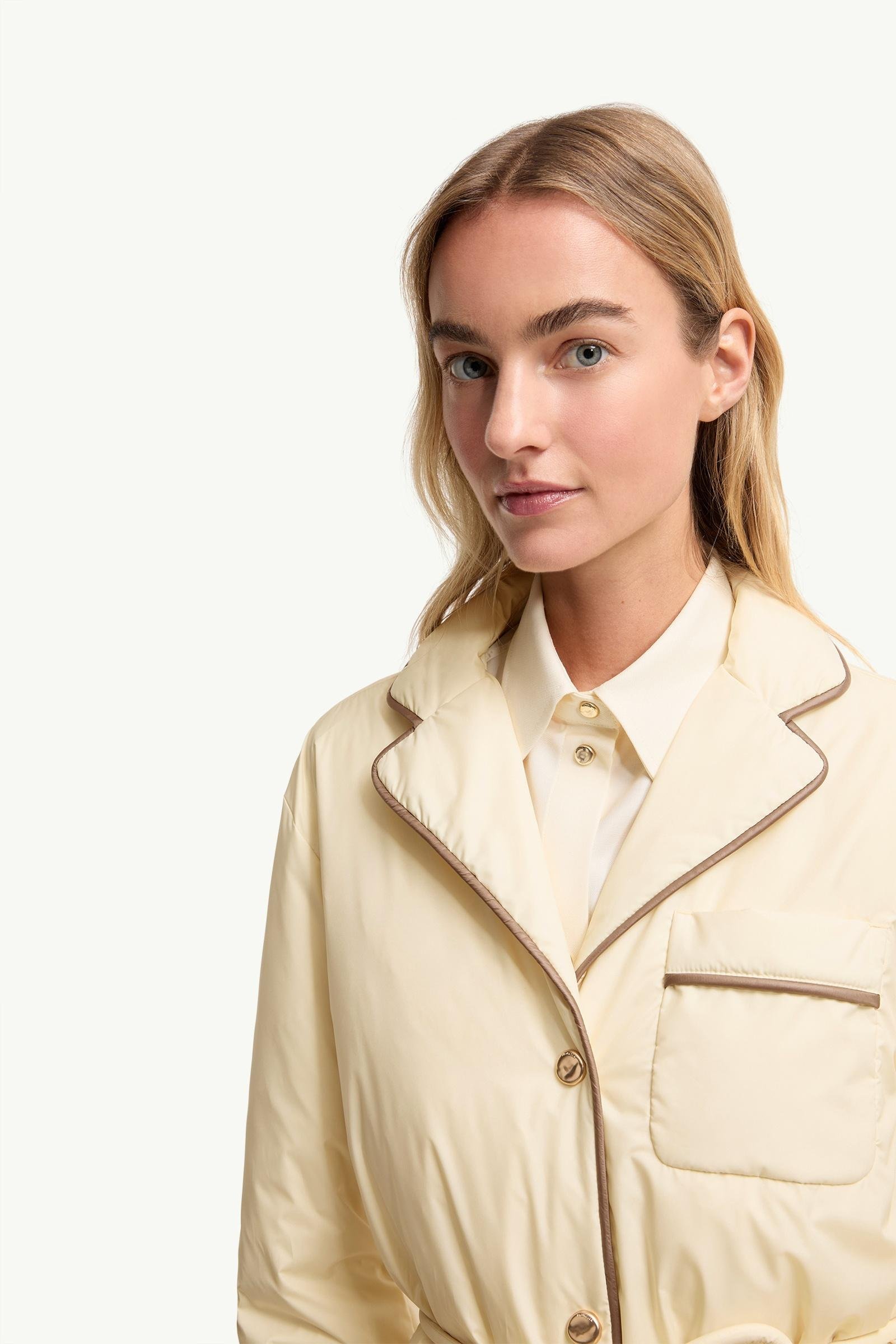 Tieche Belted Mid-Length Down Jacket - 图片 6
