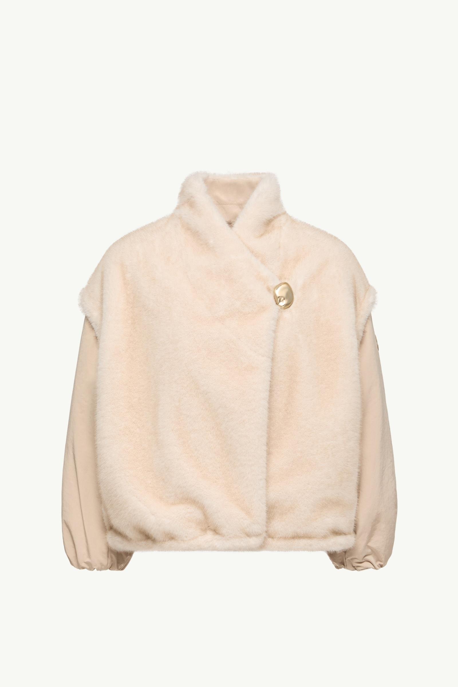 Chardonneret 2-in-1 Reversible Teddy Down Jacket - 图片 3
