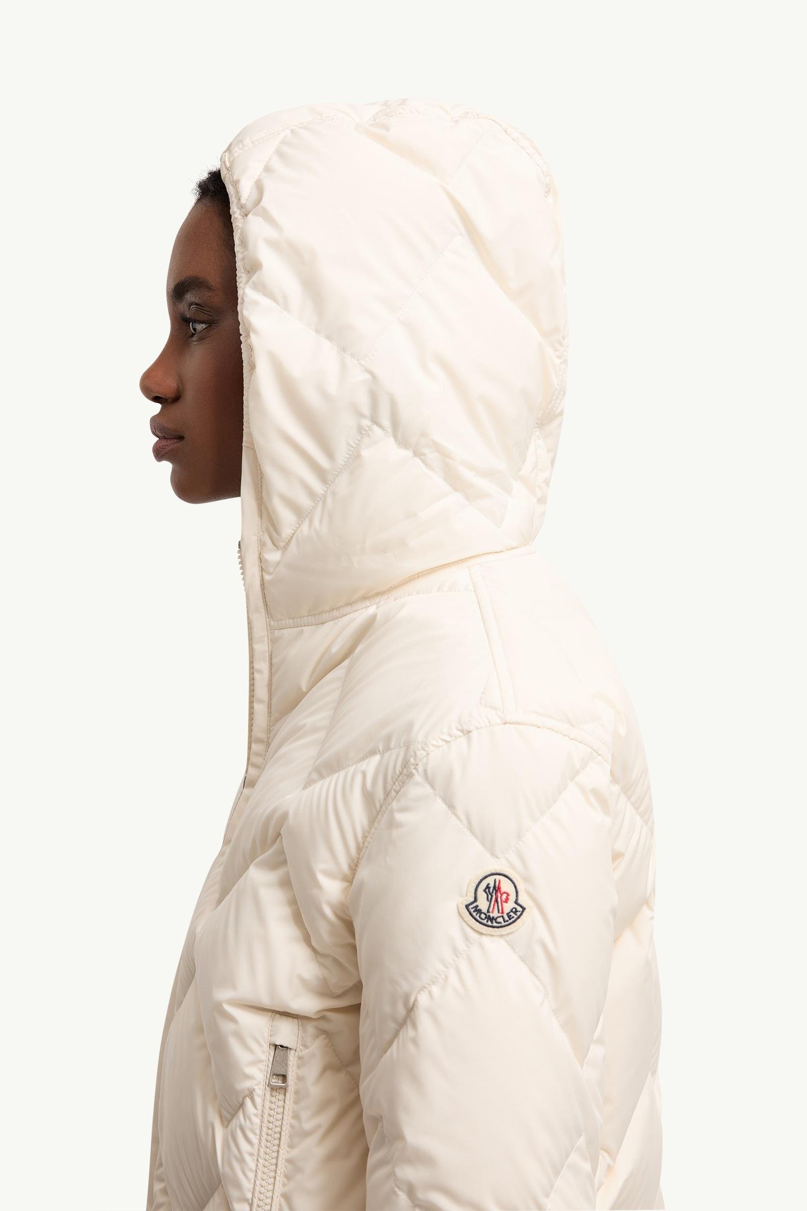 Alternative view of Arvouinne Hooded Triangle-Quilted Short Down Jacket