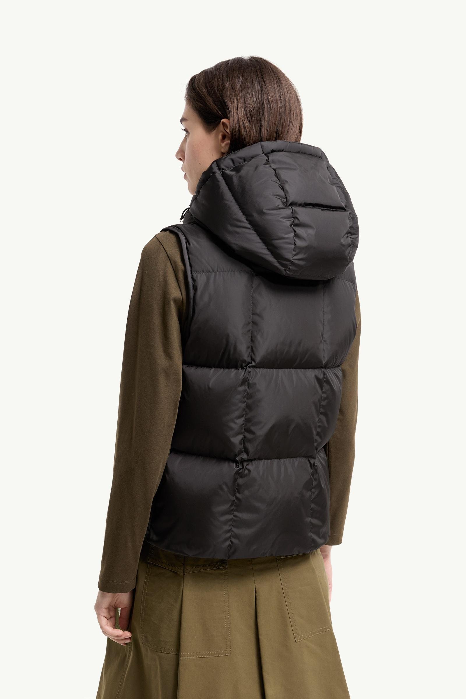 Macareux Hooded Down Gilet - 图片 5