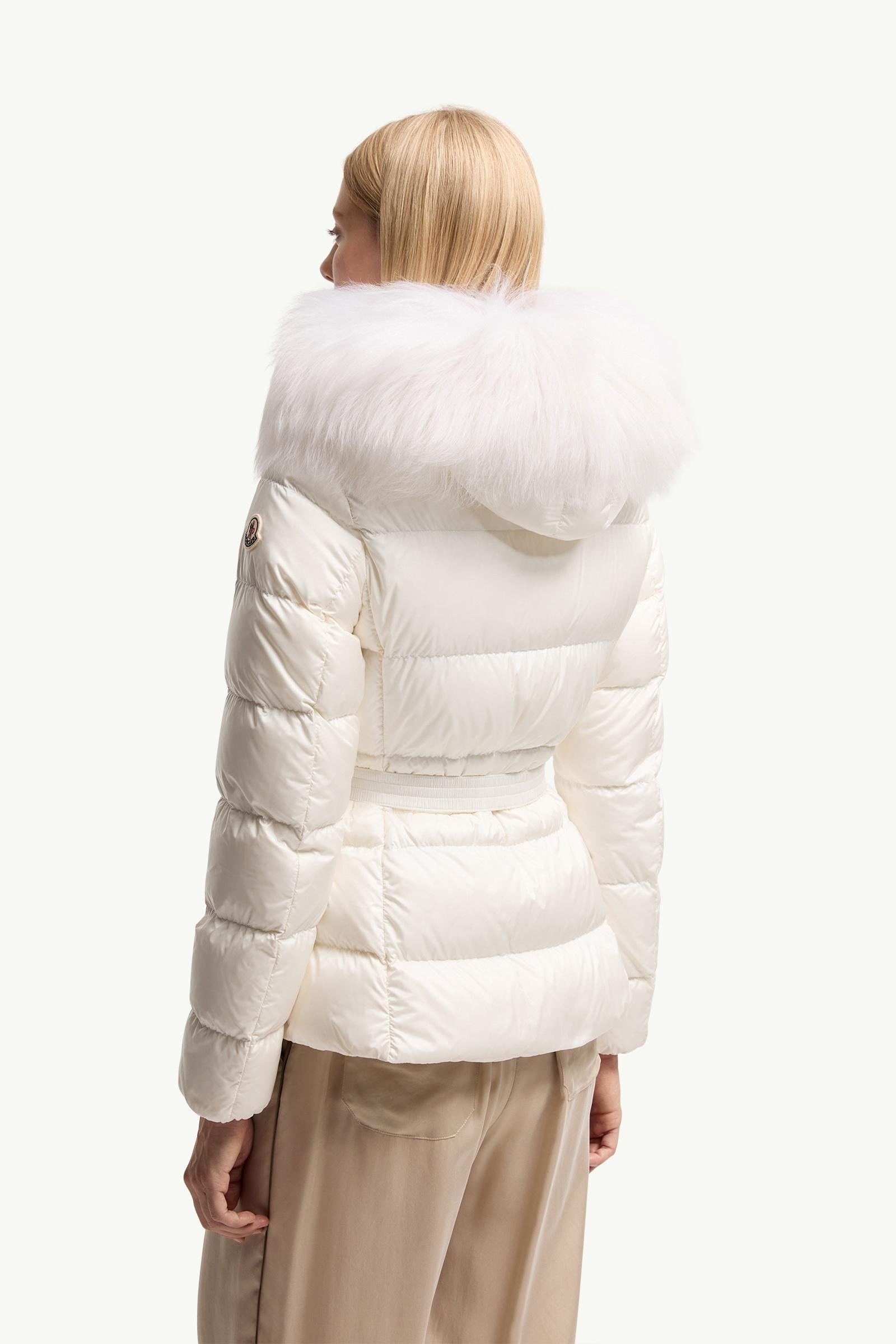 Boed Hooded Shearling-Trimmed Short Down Jacket - 图片 5