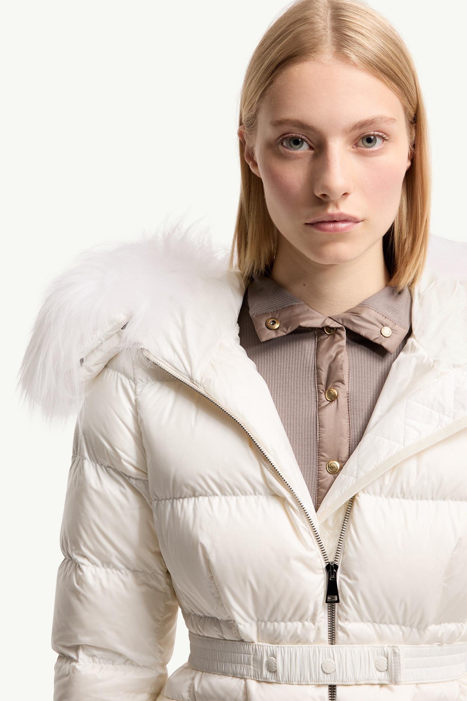 Boed Hooded Shearling-Trimmed Short Down Jacket - 图片 6