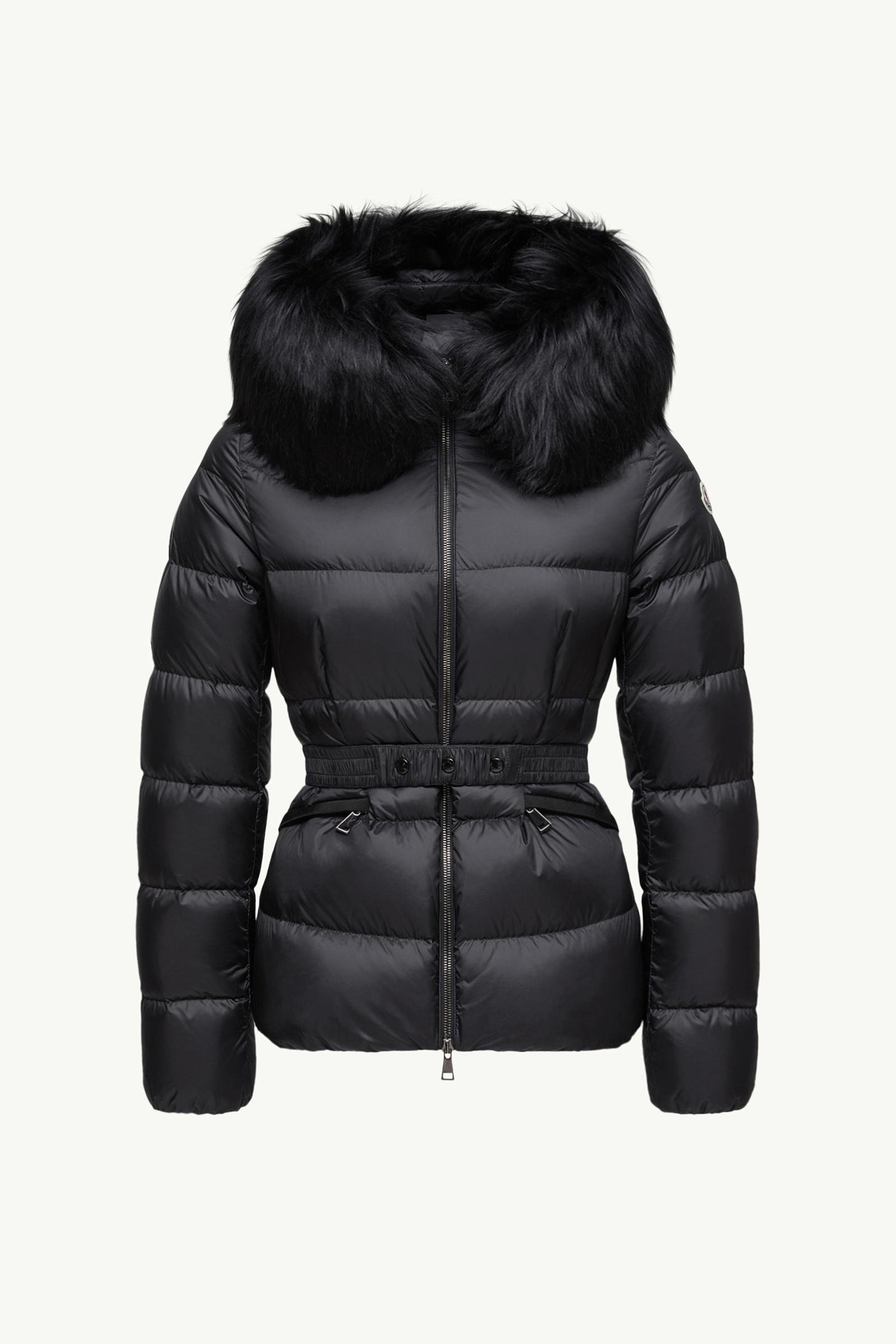 Boed Hooded Shearling-Trimmed Short Down Jacket - 图片 3