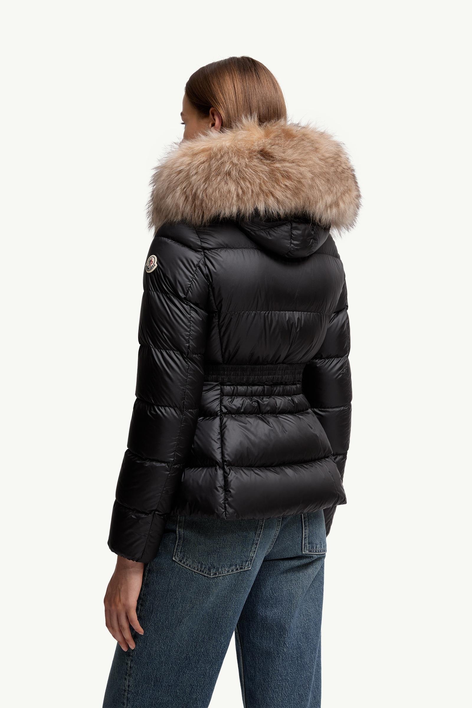 Boed Hooded Shearling-Trimmed Short Down Jacket - 图片 5