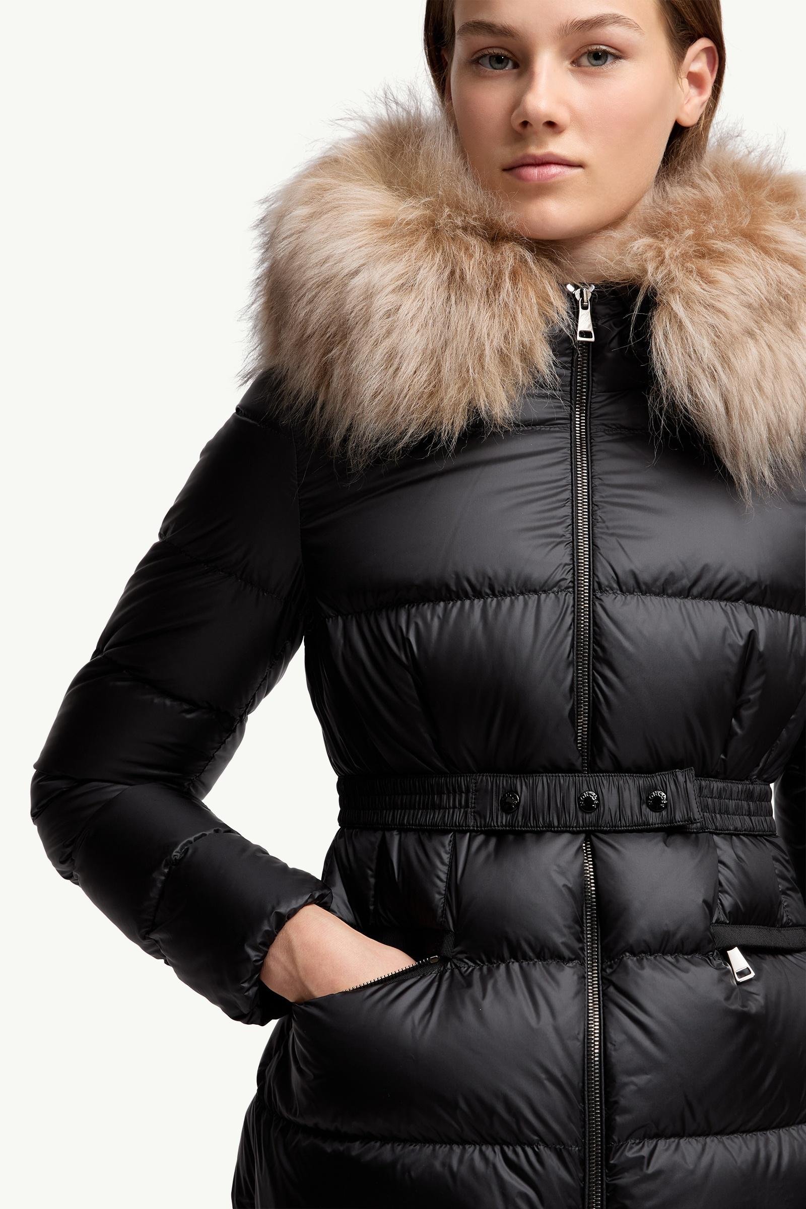 Boed Hooded Shearling-Trimmed Short Down Jacket - 图片 7