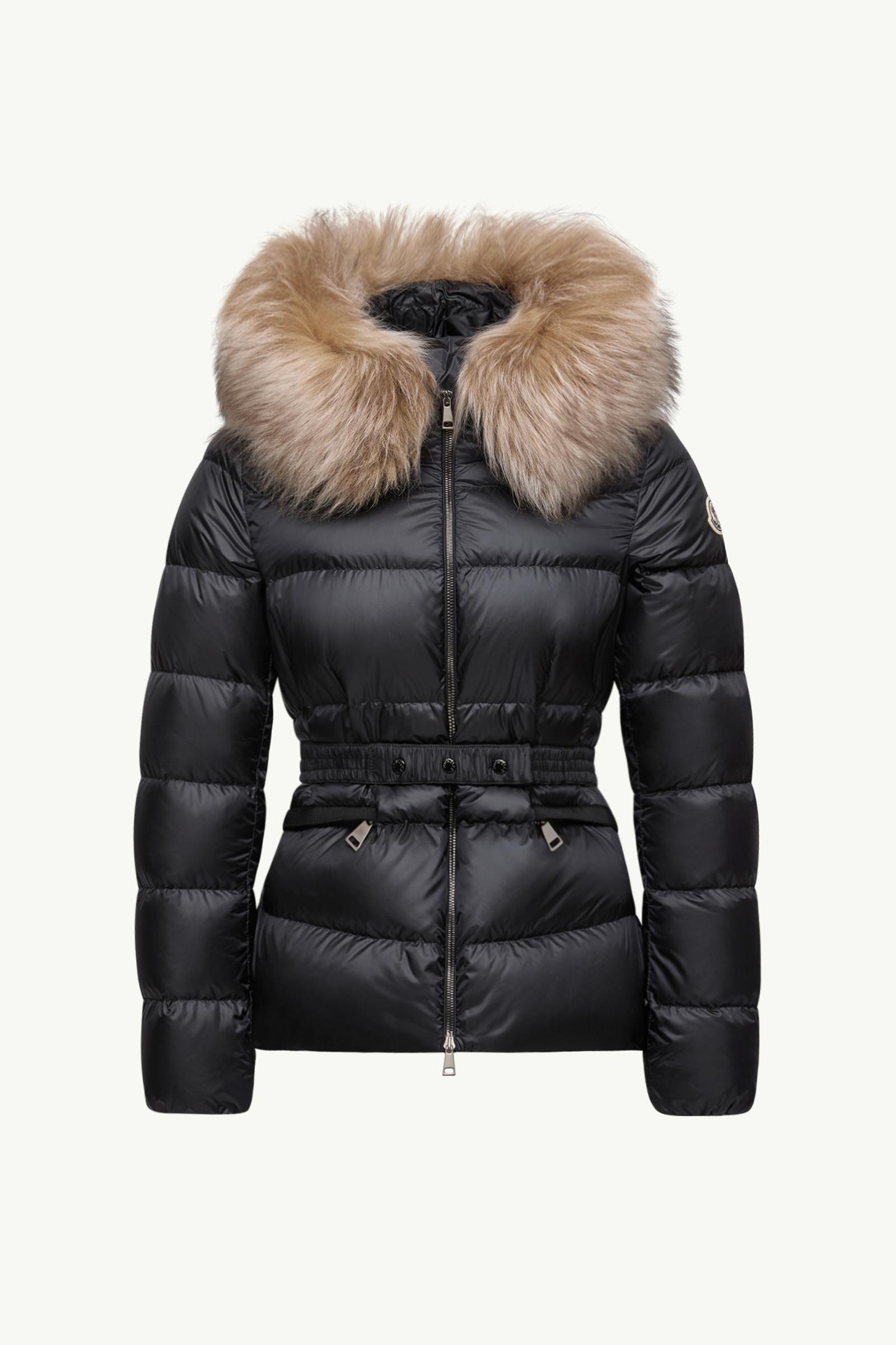 Boed Hooded Shearling-Trimmed Short Down Jacket - 图片 3