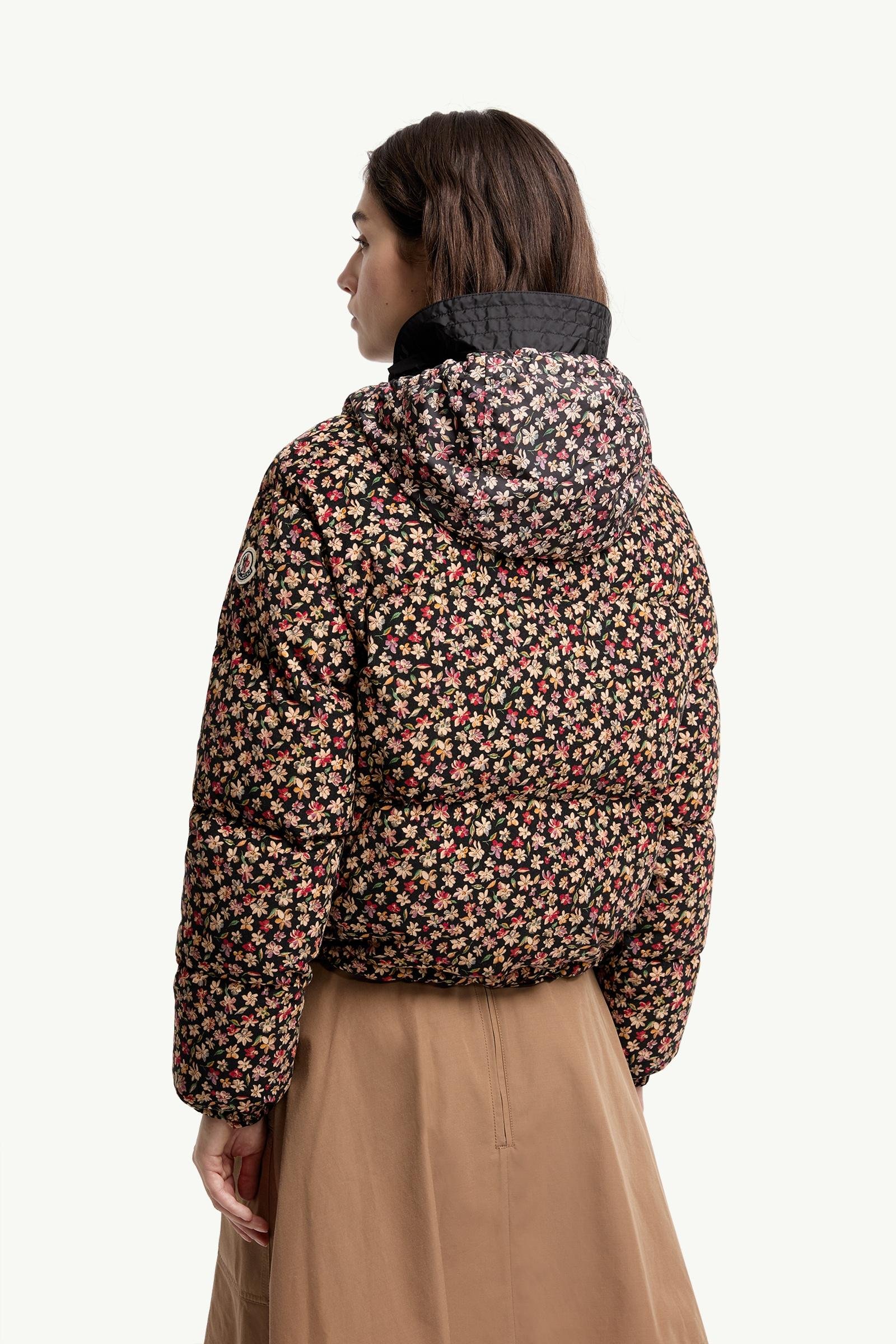 Becfigue Floral Hooded Down Jacket - 图片 5