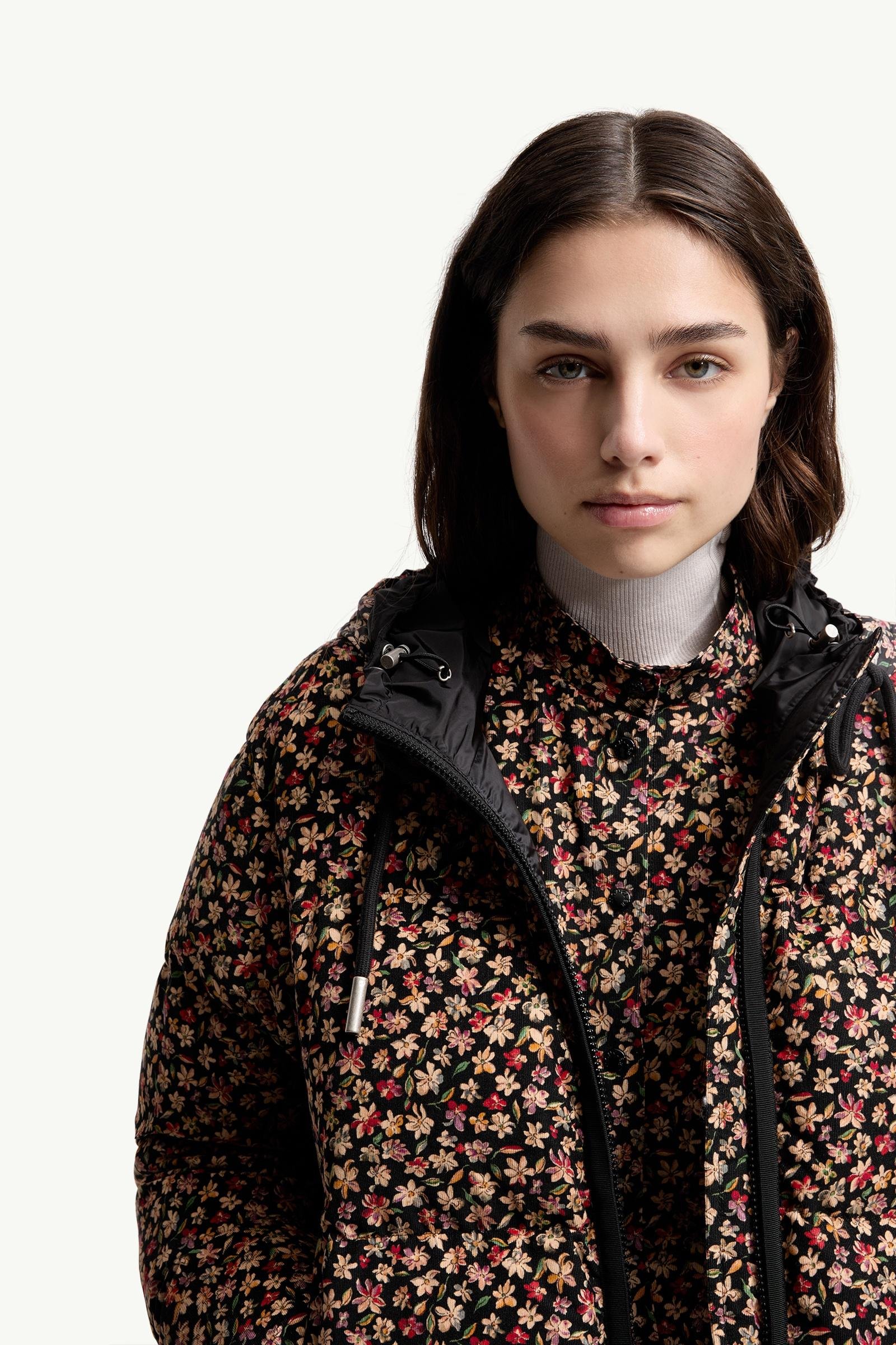 Becfigue Floral Hooded Down Jacket - 图片 6