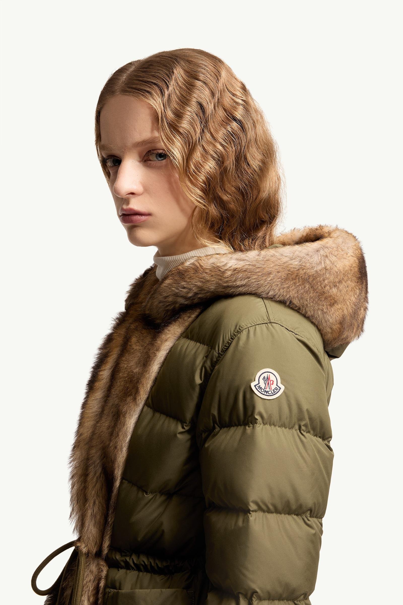 Alternative view of Effraie 3-in-1 Hooded Shearling Trimmed Down Parka