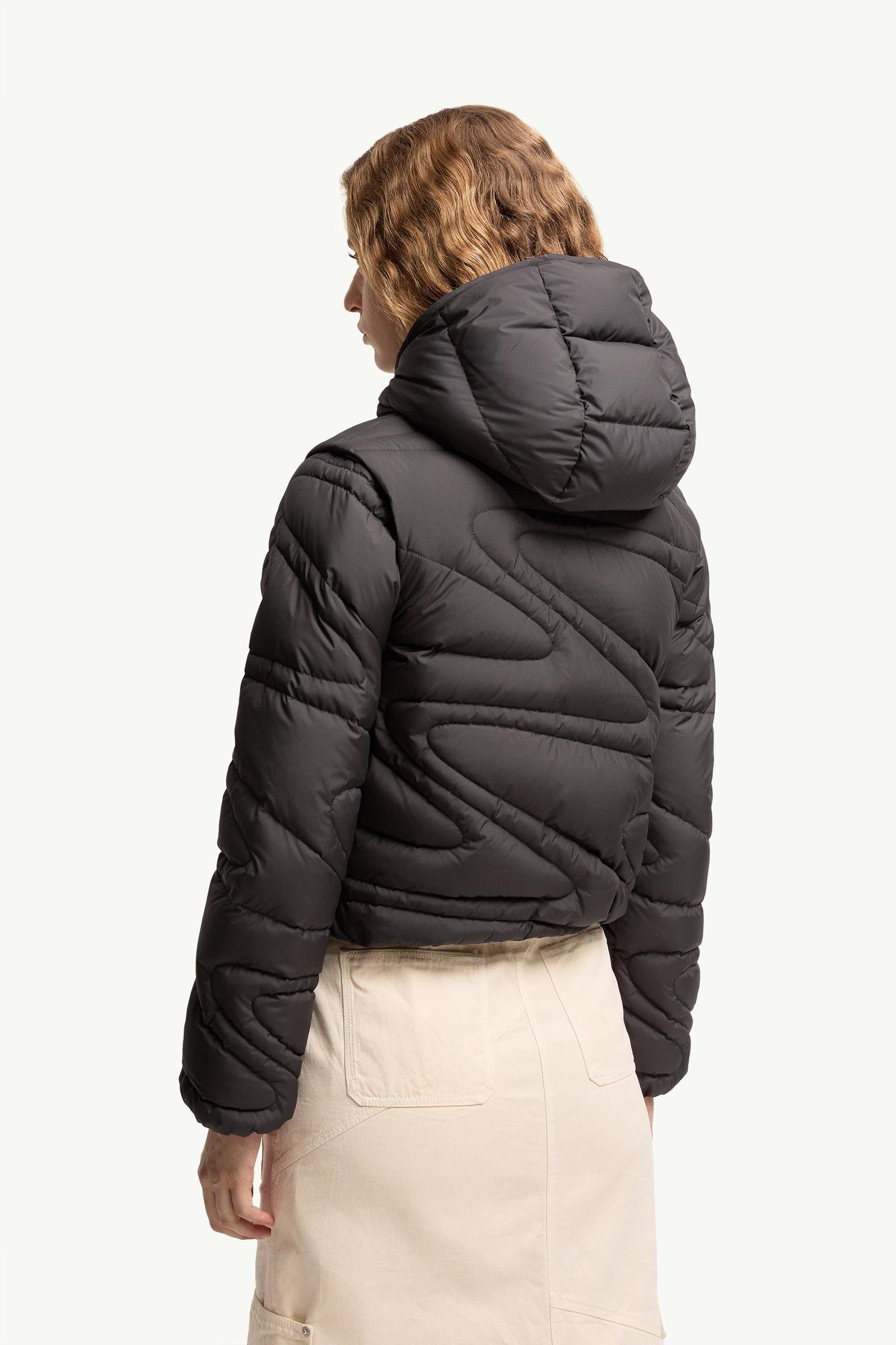 Leona 2-in-1 Hooded Short Down Jacket - 图片 5