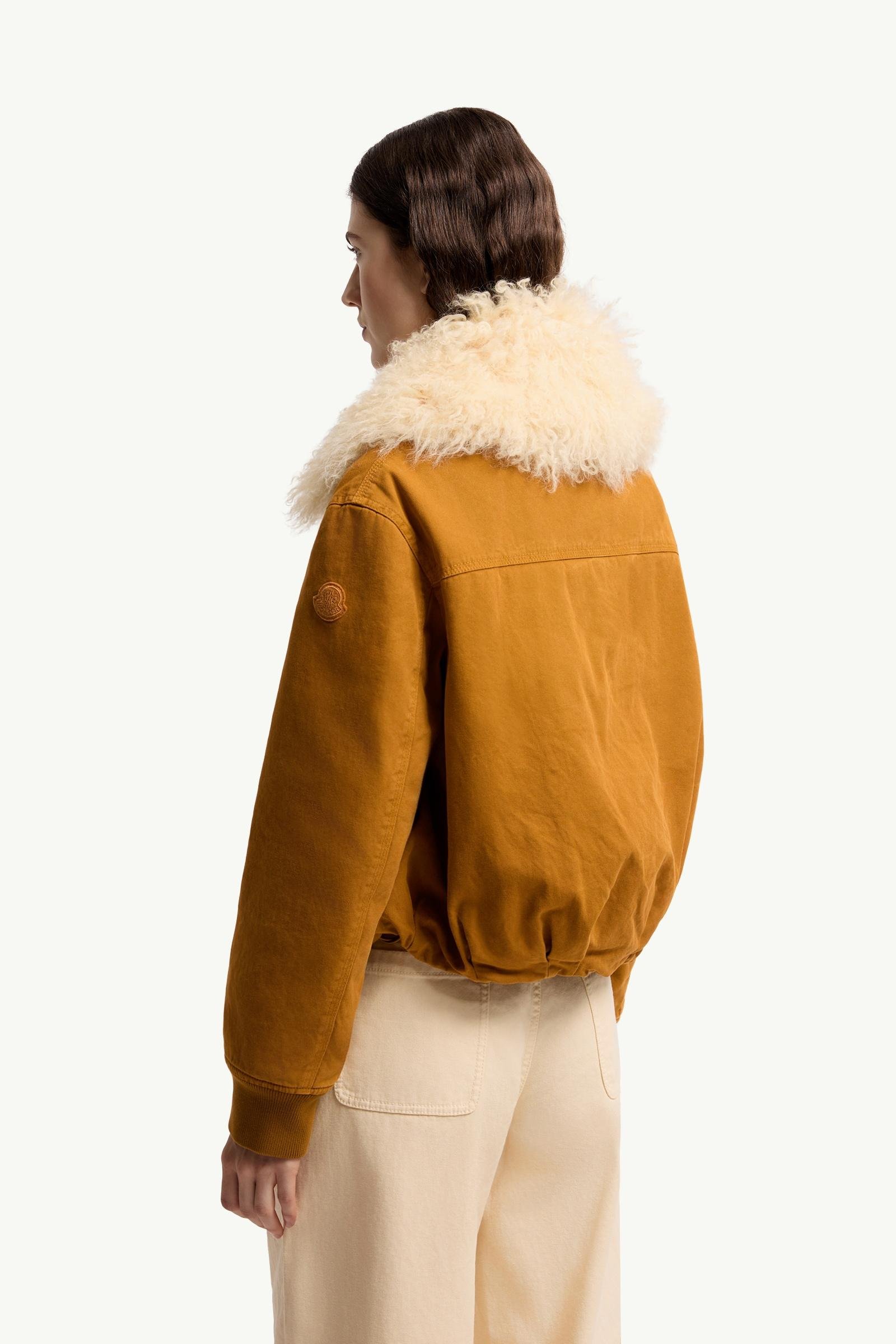 Gravio Shearling-Trimmed Short Down Jacket - 图片 5