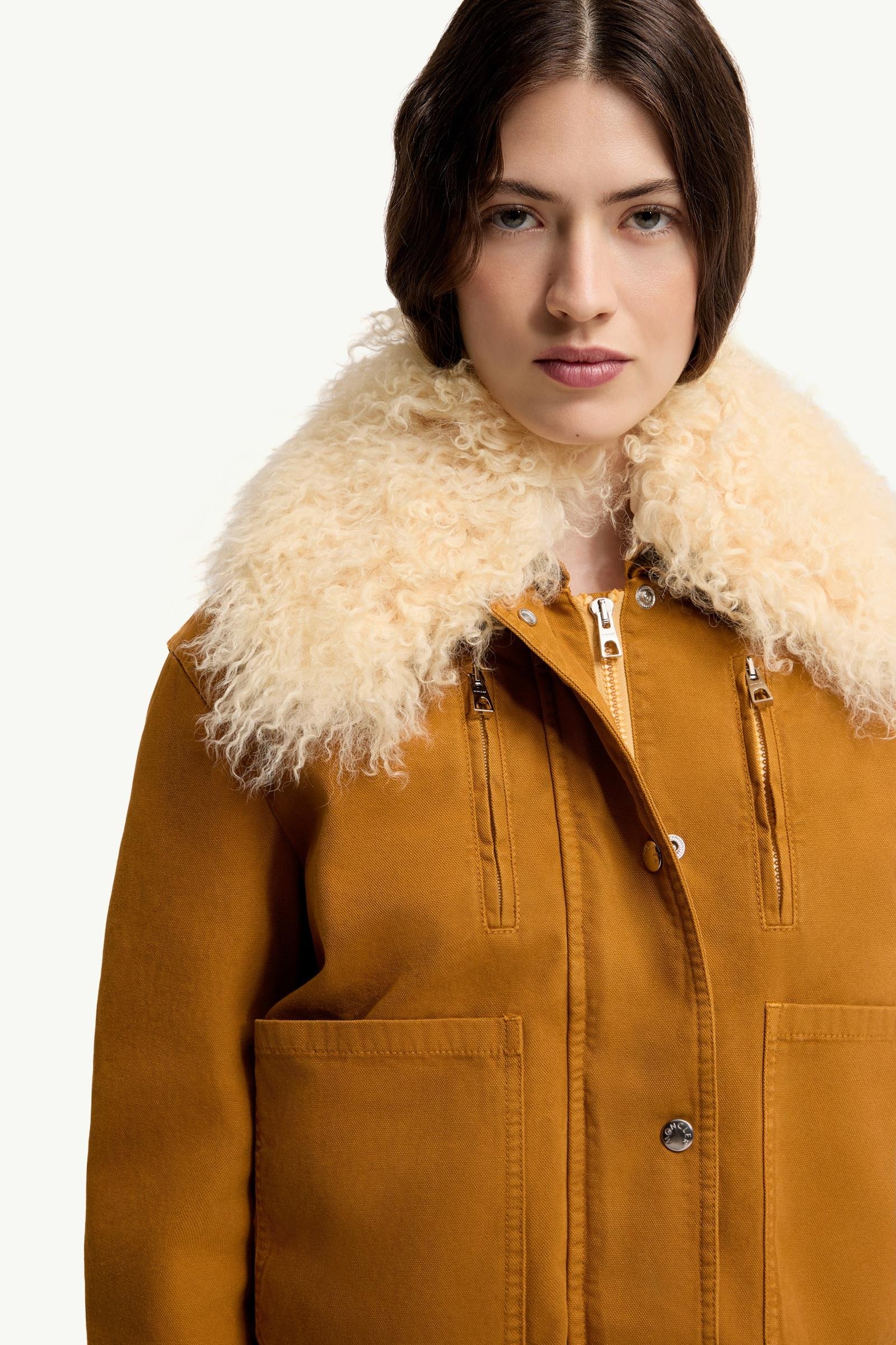 Gravio Shearling-Trimmed Short Down Jacket - 图片 6