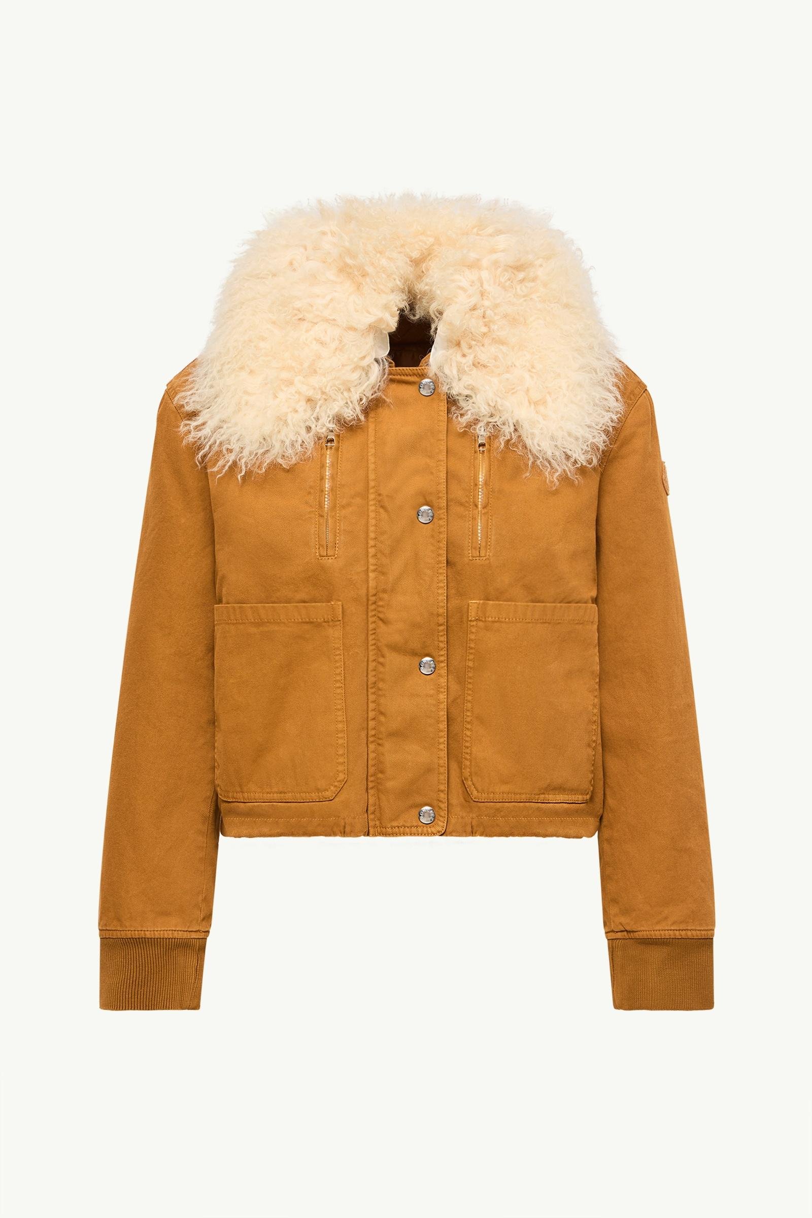 Gravio Shearling-Trimmed Short Down Jacket - 图片 3