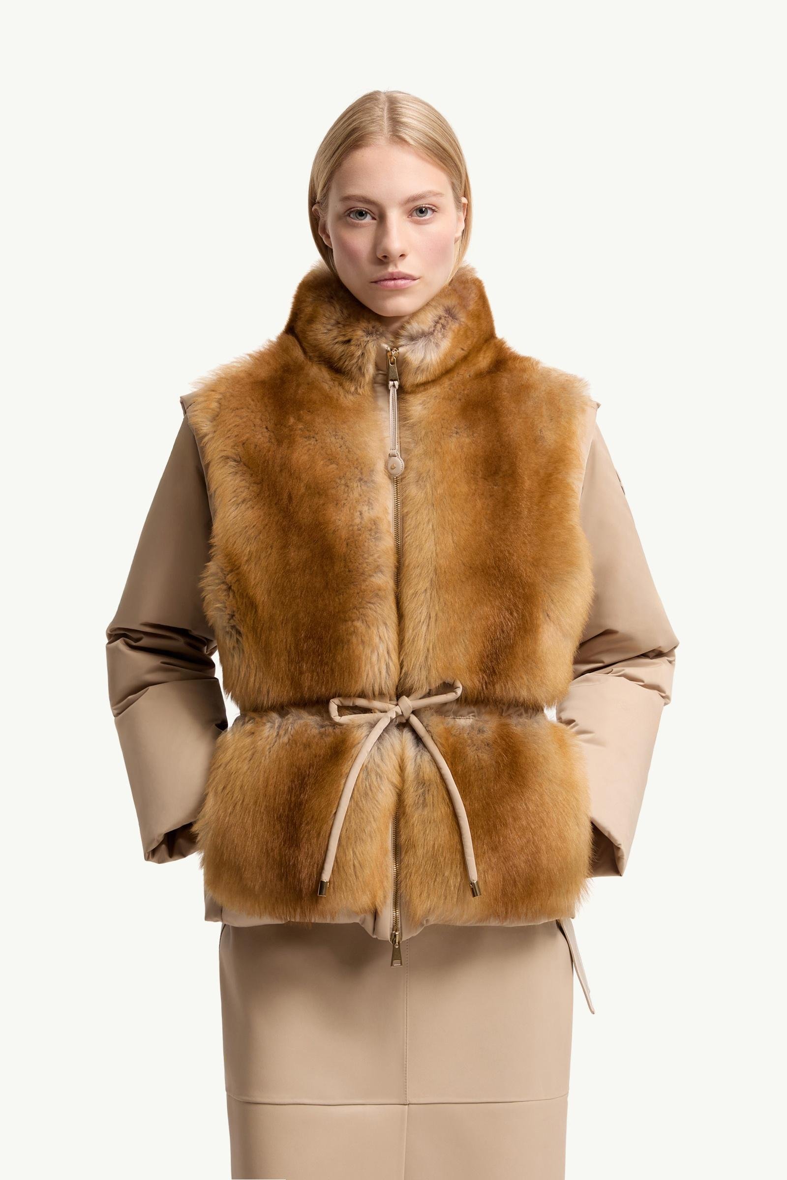 Blaireau 2-in-1 Shearling Down Jacket - 图片 4