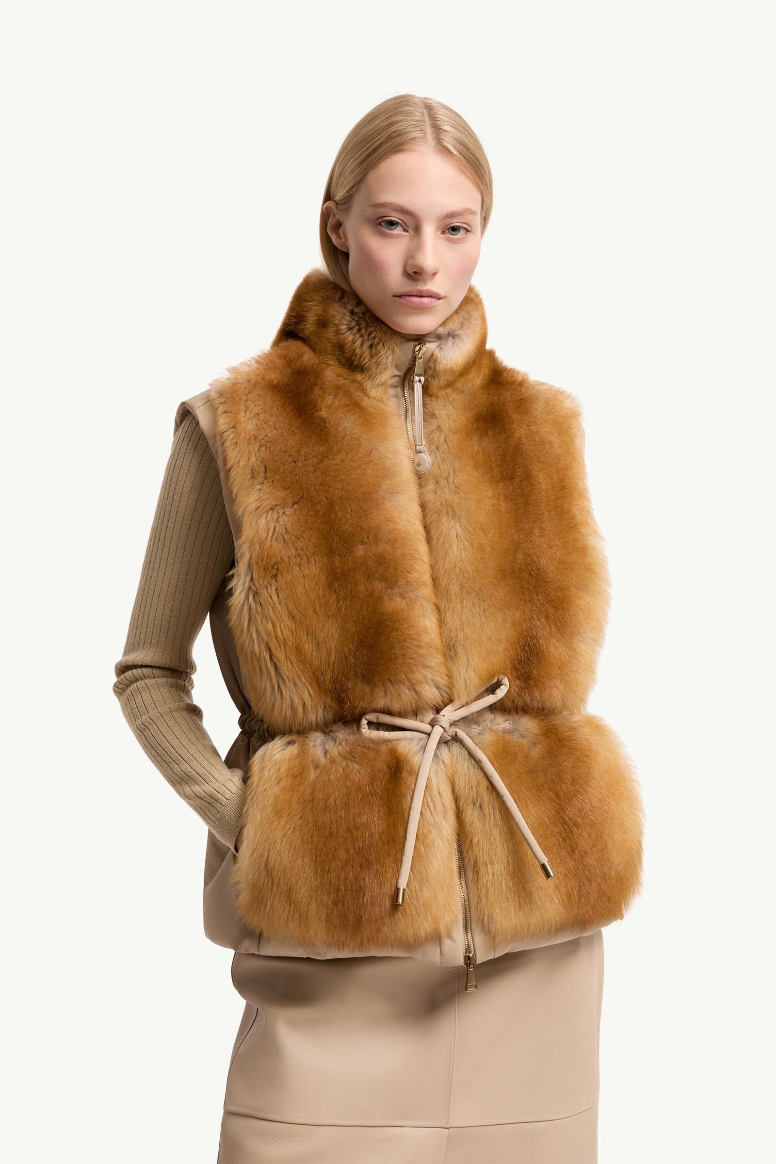 Blaireau 2-in-1 Shearling Down Jacket - 图片 6