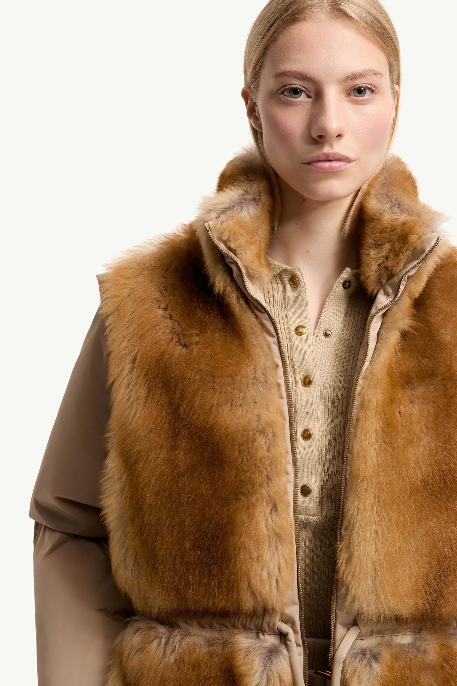 Blaireau 2-in-1 Shearling Down Jacket - 图片 7