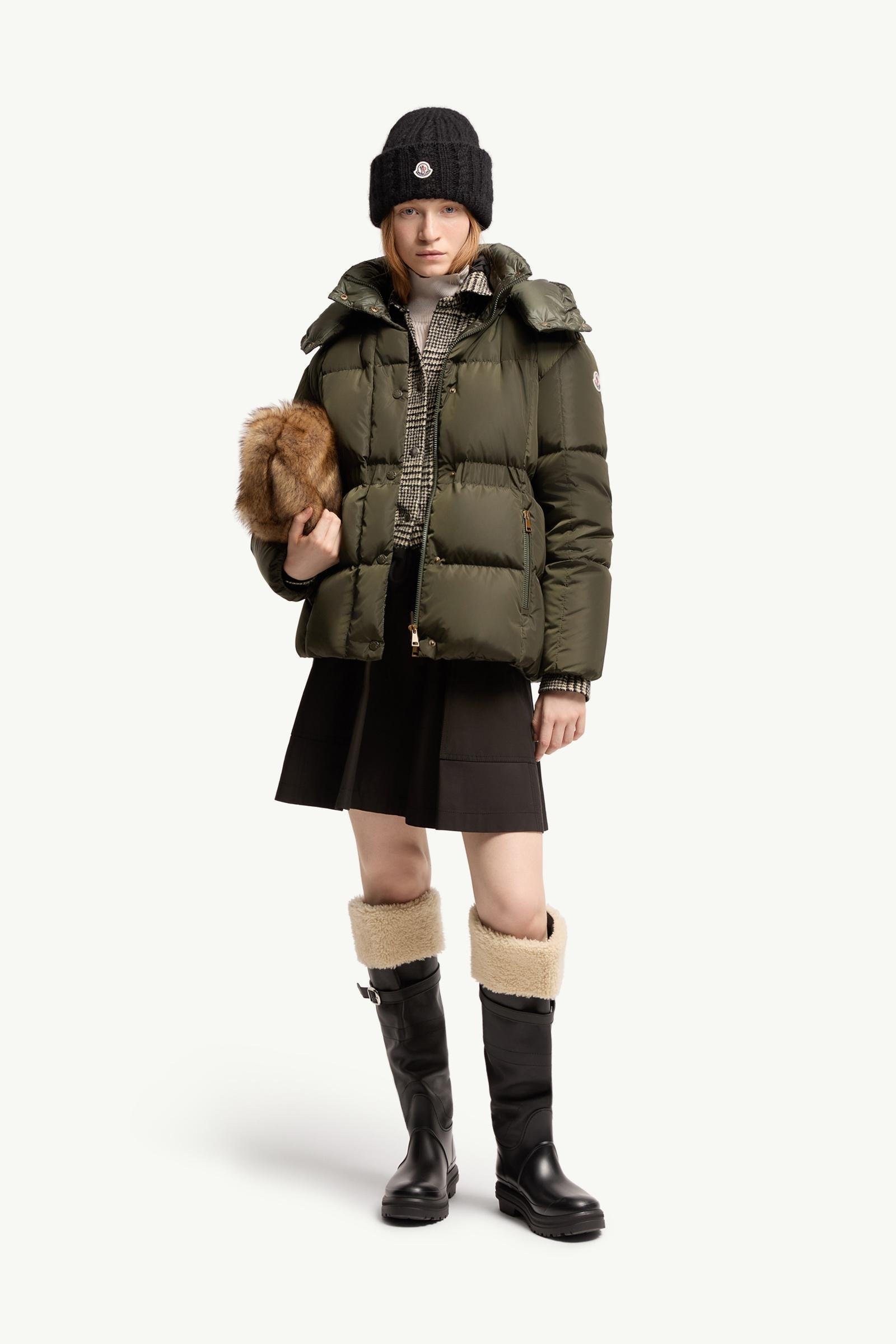 Agneux Hooded Short Down Jacket