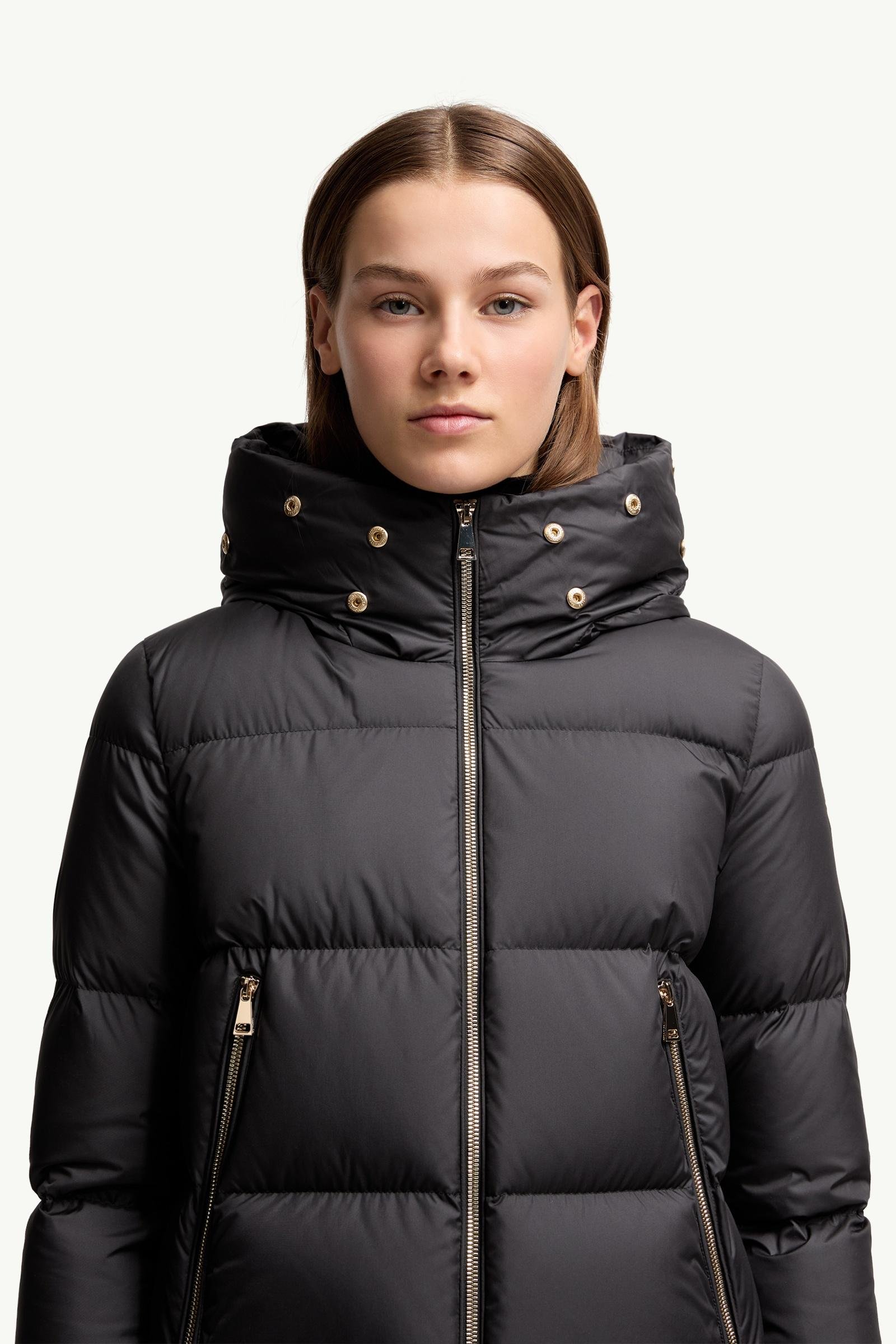 Laichefur Shearling-Trimmed Short Down Jacket - 图片 6